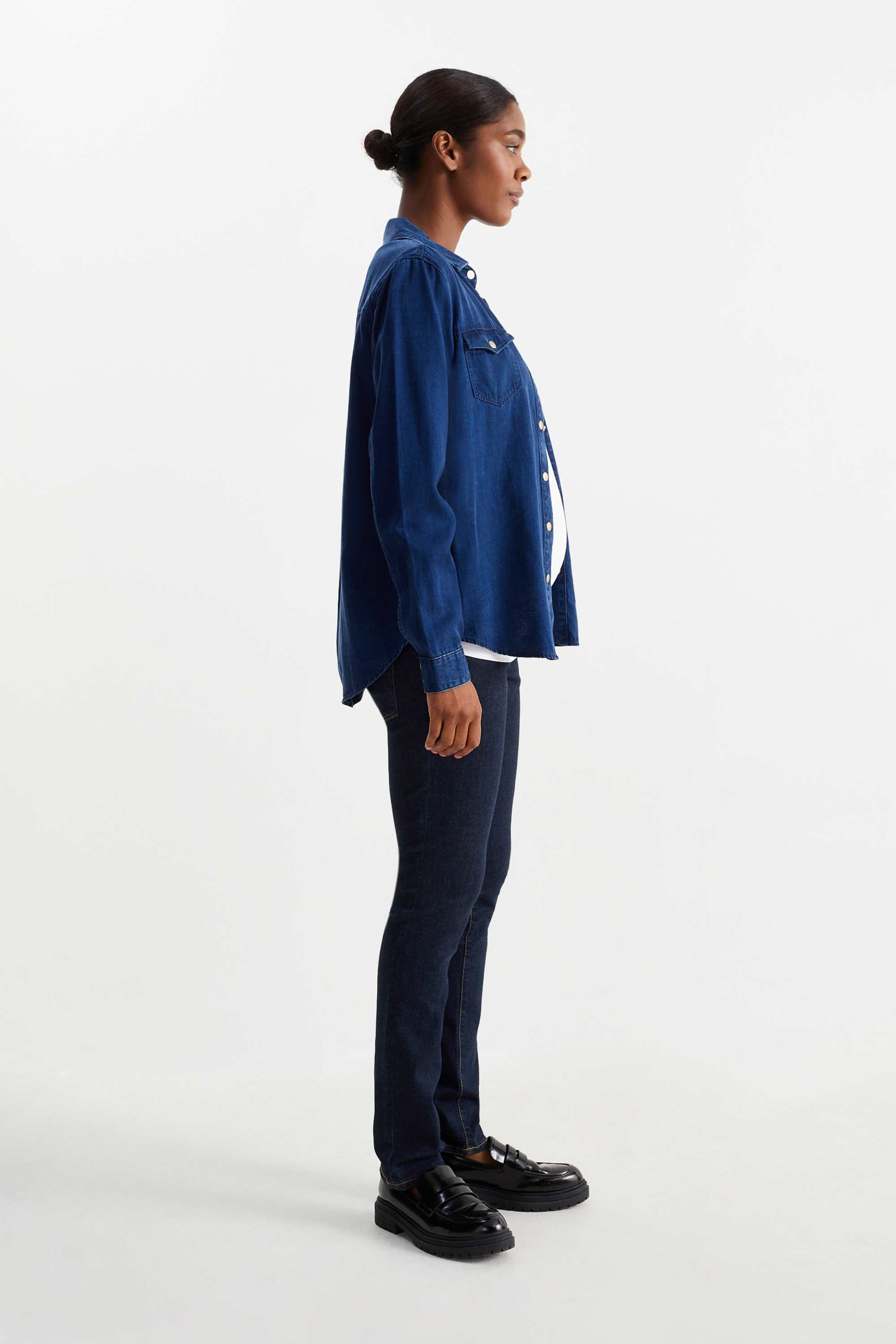 Maternity jeans - slim jeans - LYCRA® denim-dark blue