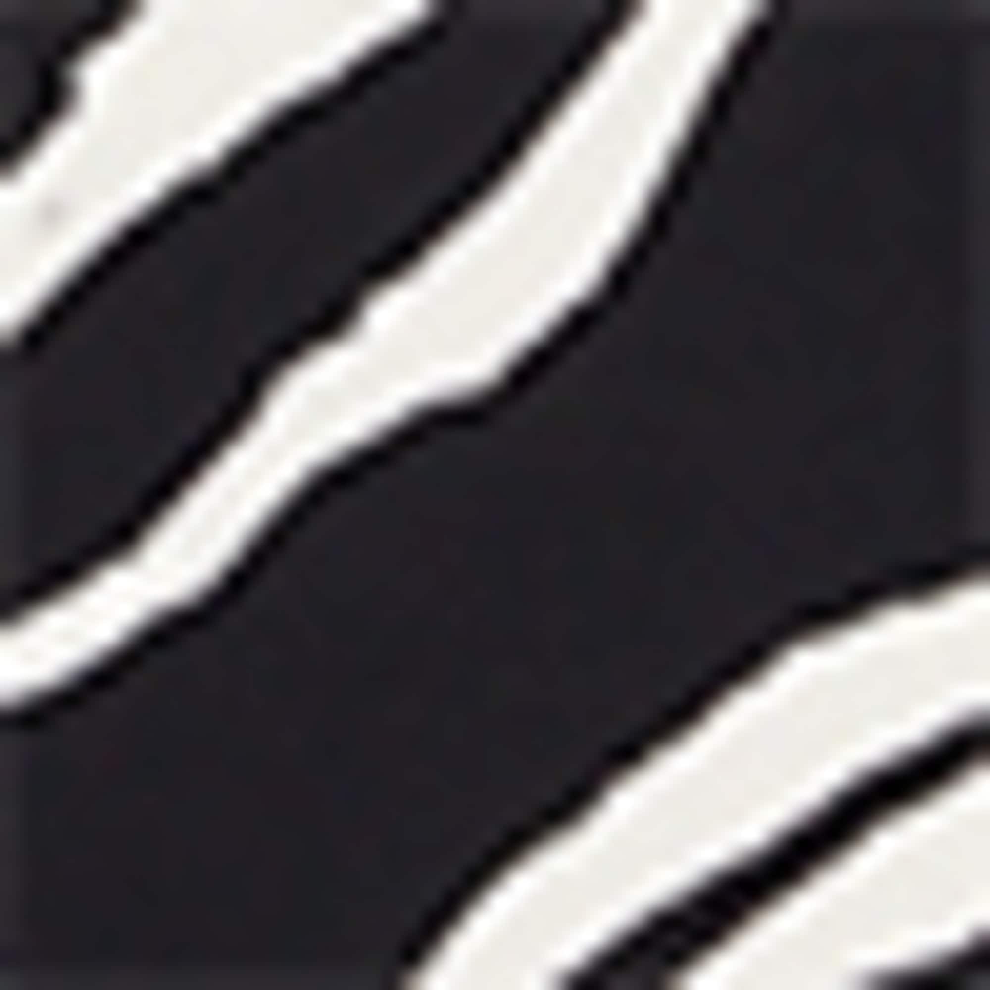 Swimsuit - padded - LYCRA® XTRA LIFE™ - patterned white / black