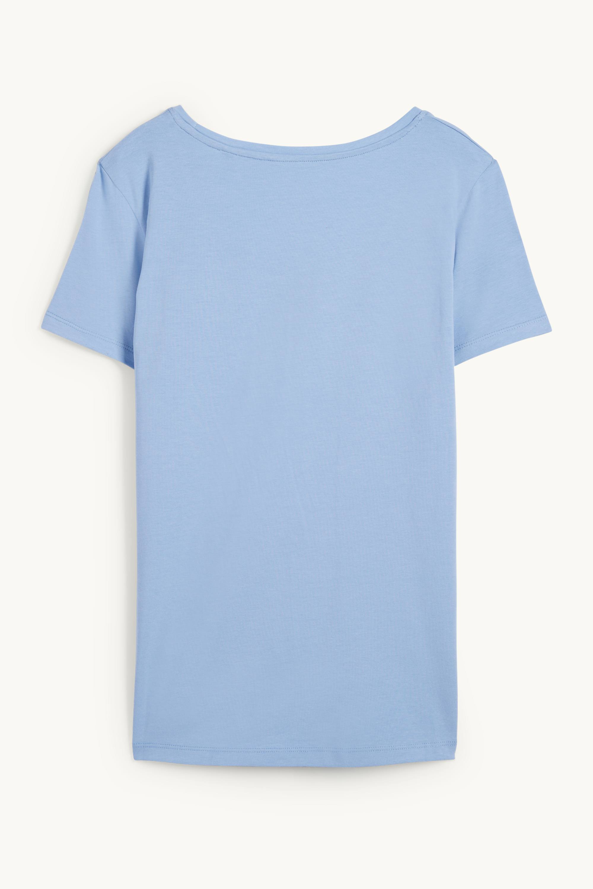 T-shirt - slim fit blue