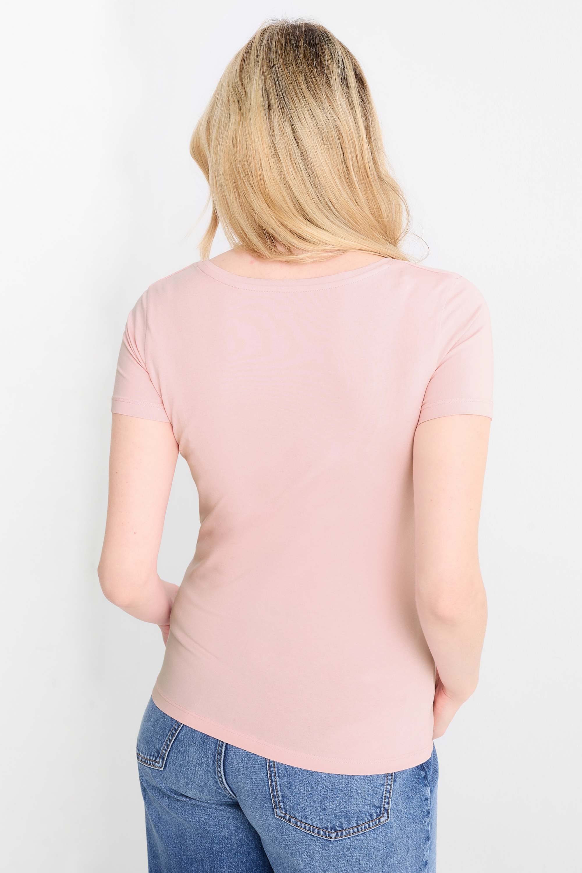 T-shirt - slim fit rose