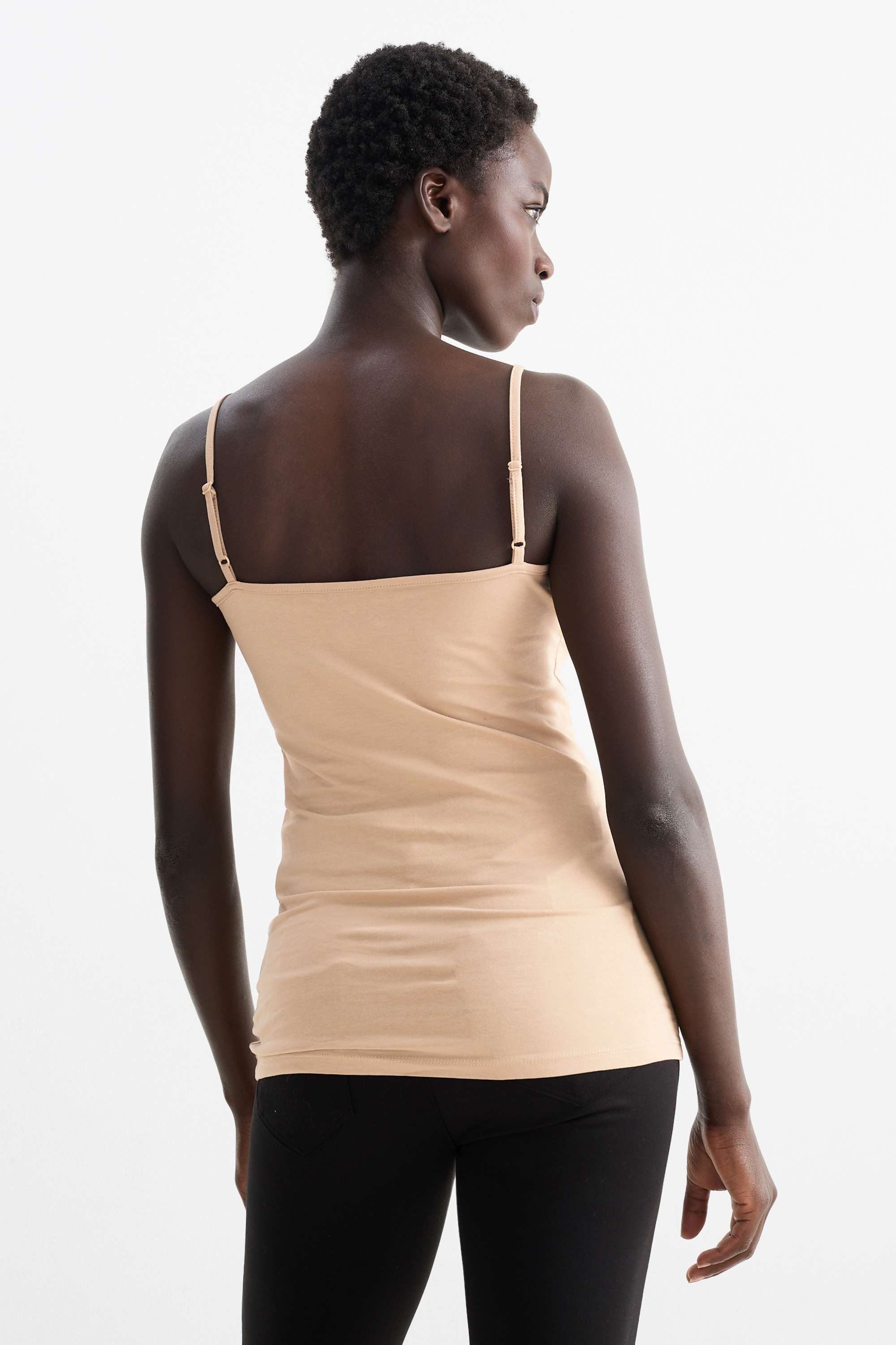 Multipack of 2 - top black / beige