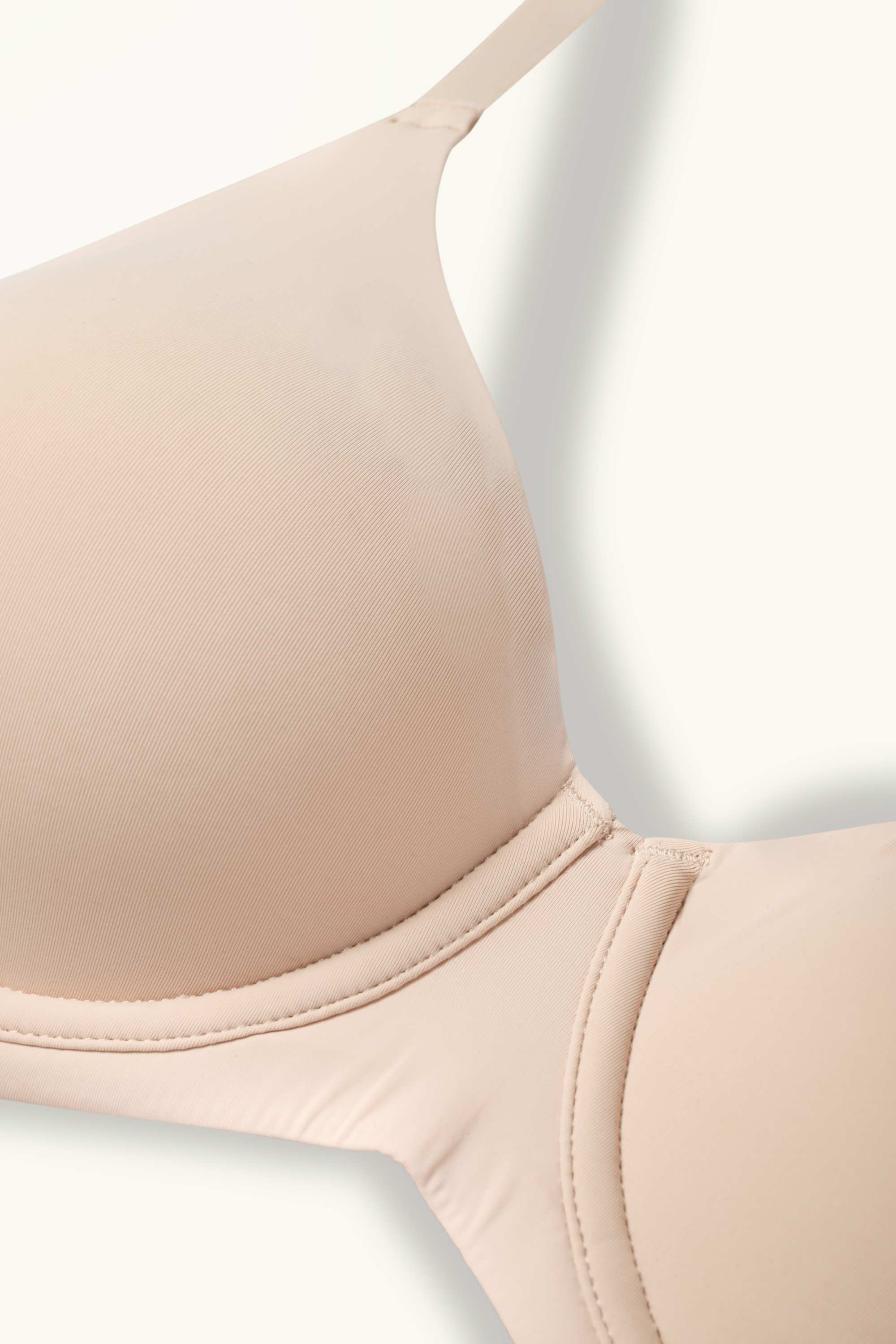Underwire bra - FULL COVERAGE - LYCRA® light beige