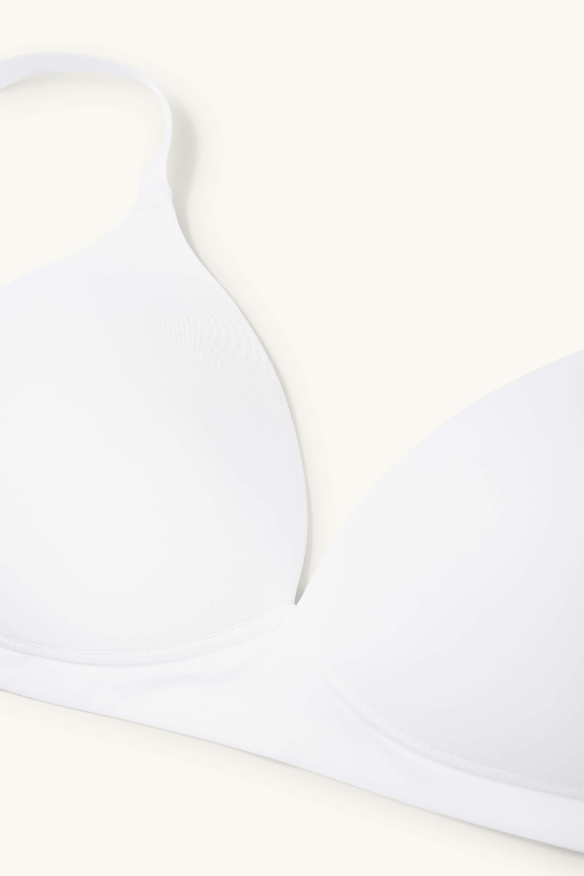 Non-wired bra - padded - LYCRA® white