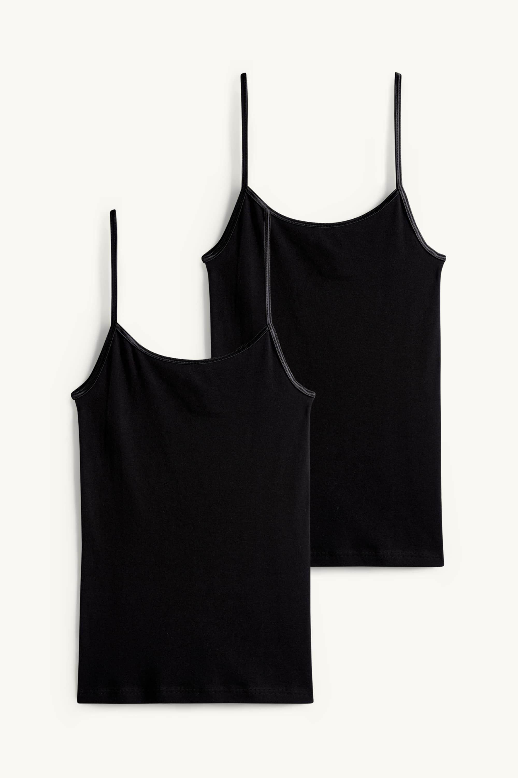 Multipack of 2 - camisole black