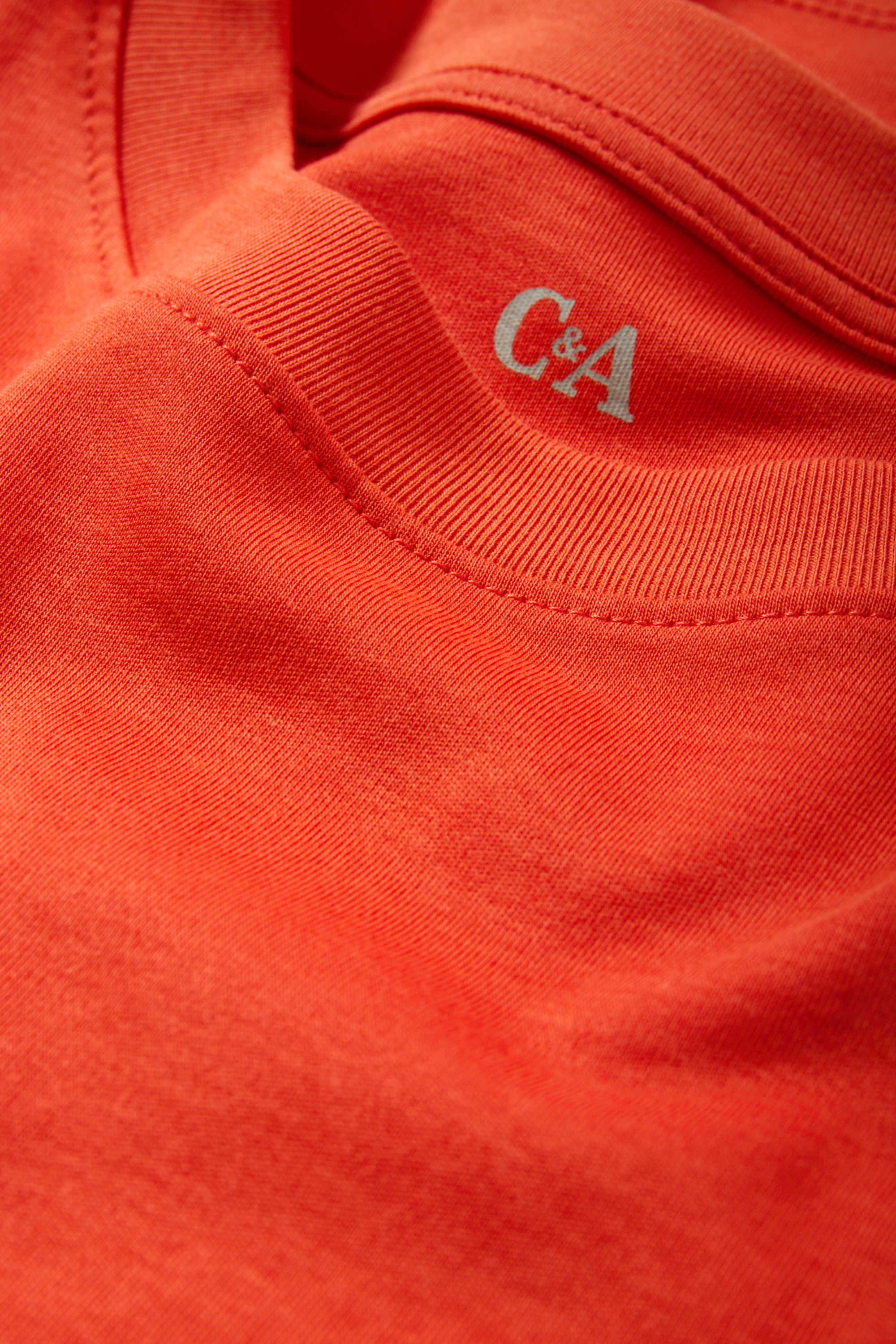 T-shirt - slim fit orange (21)