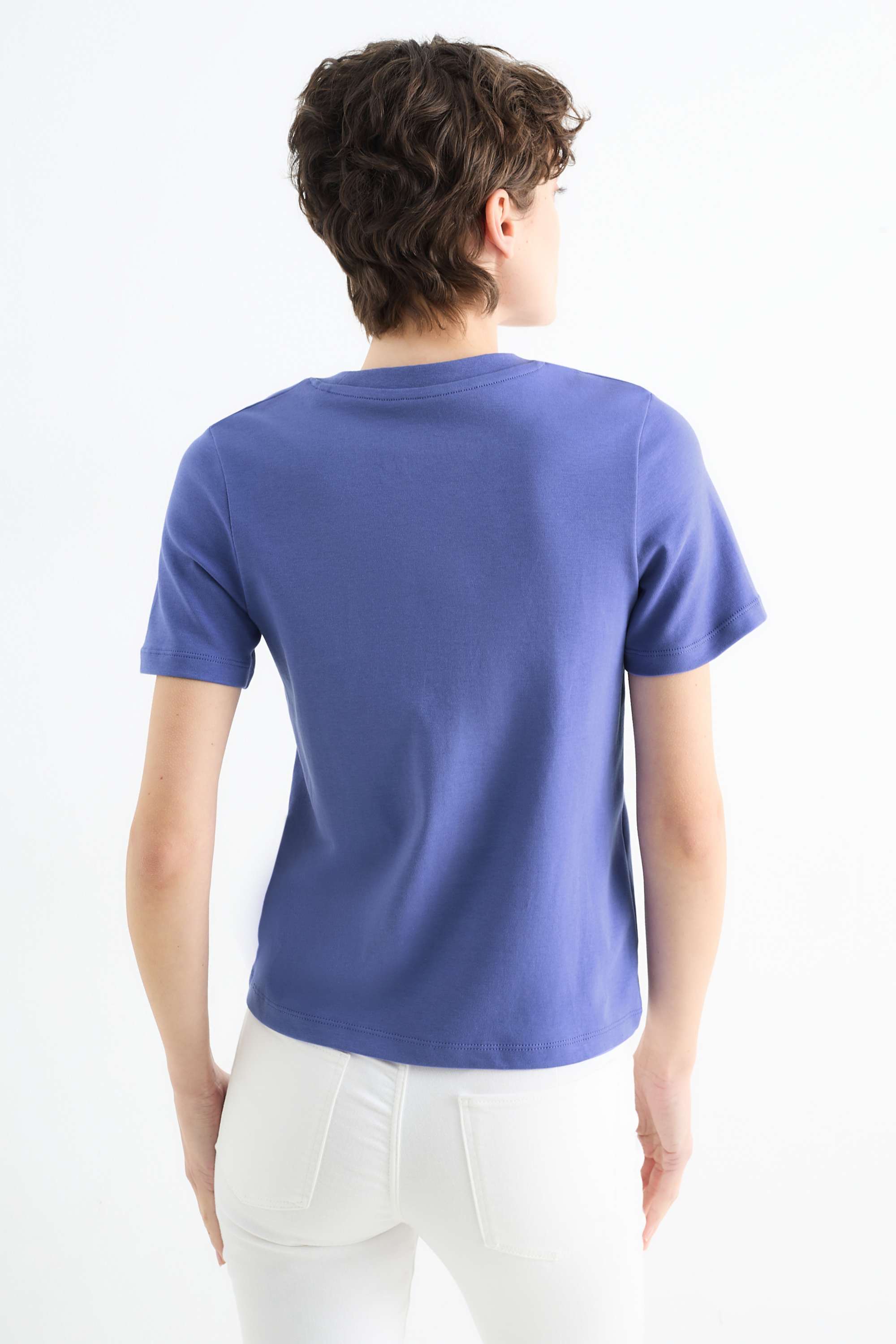 T-shirt - slim fit purple