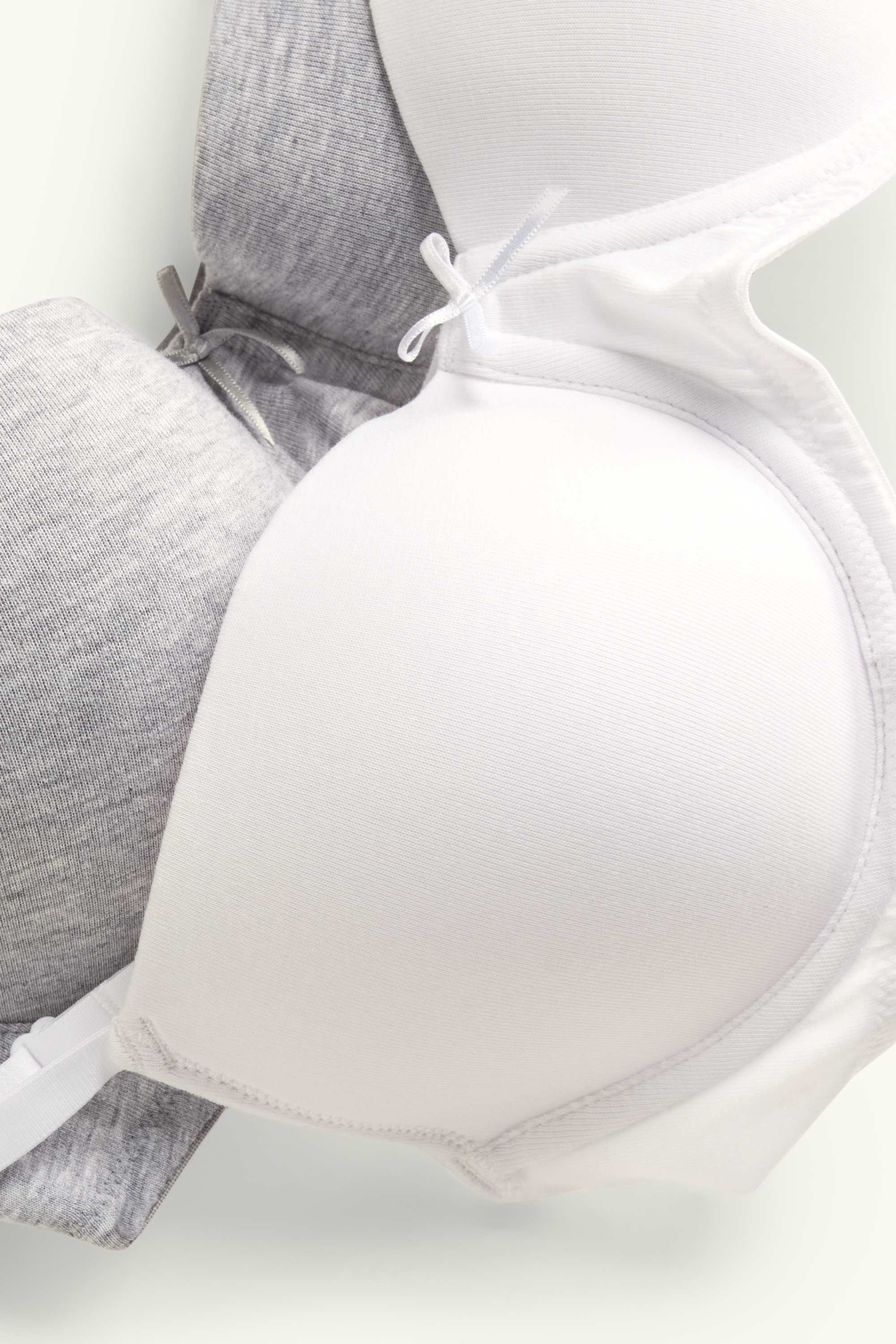 Multipack of 2 - underwire bra - DEMI - padded gray-melange