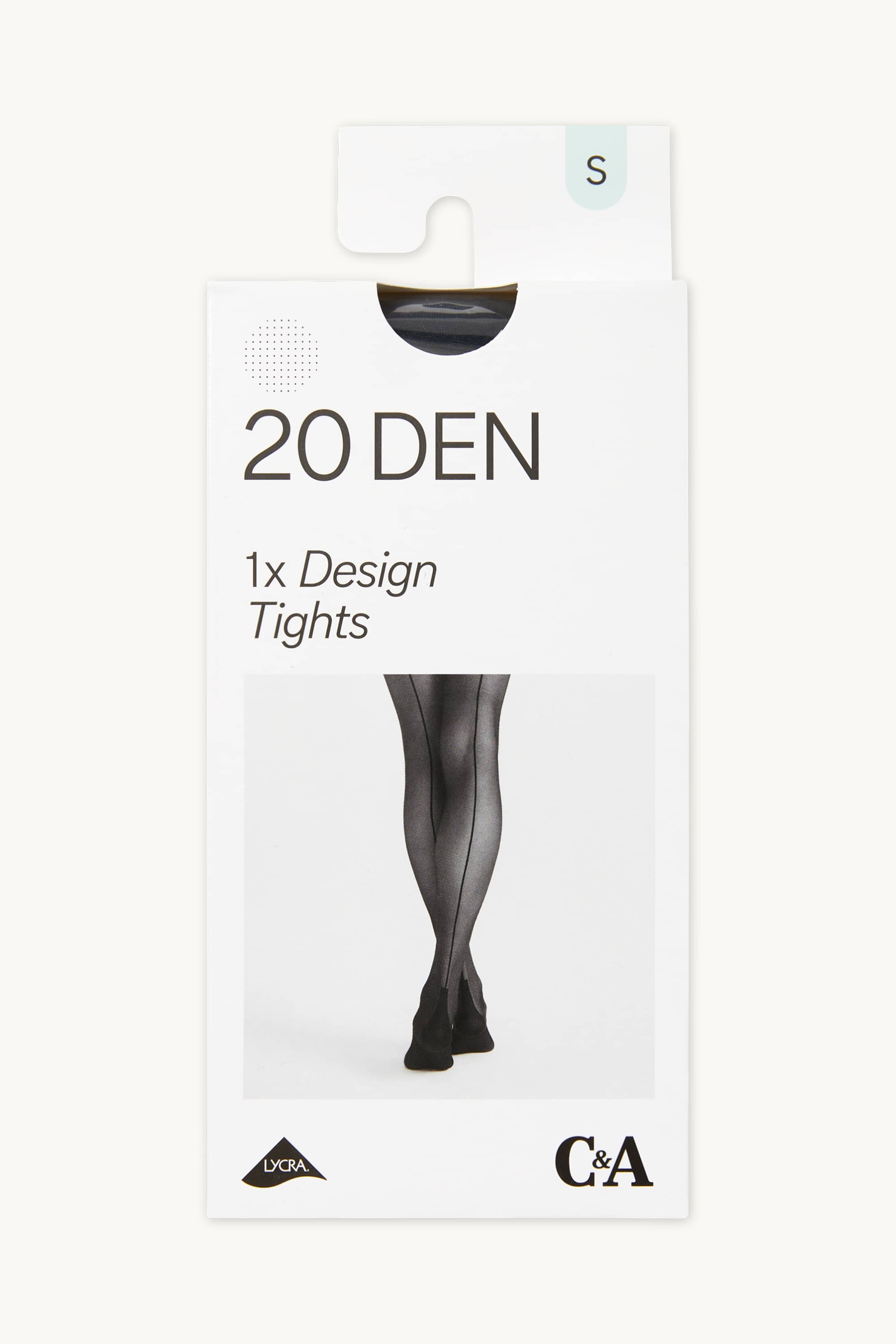 Tights - LYCRA® - 20 denier black
