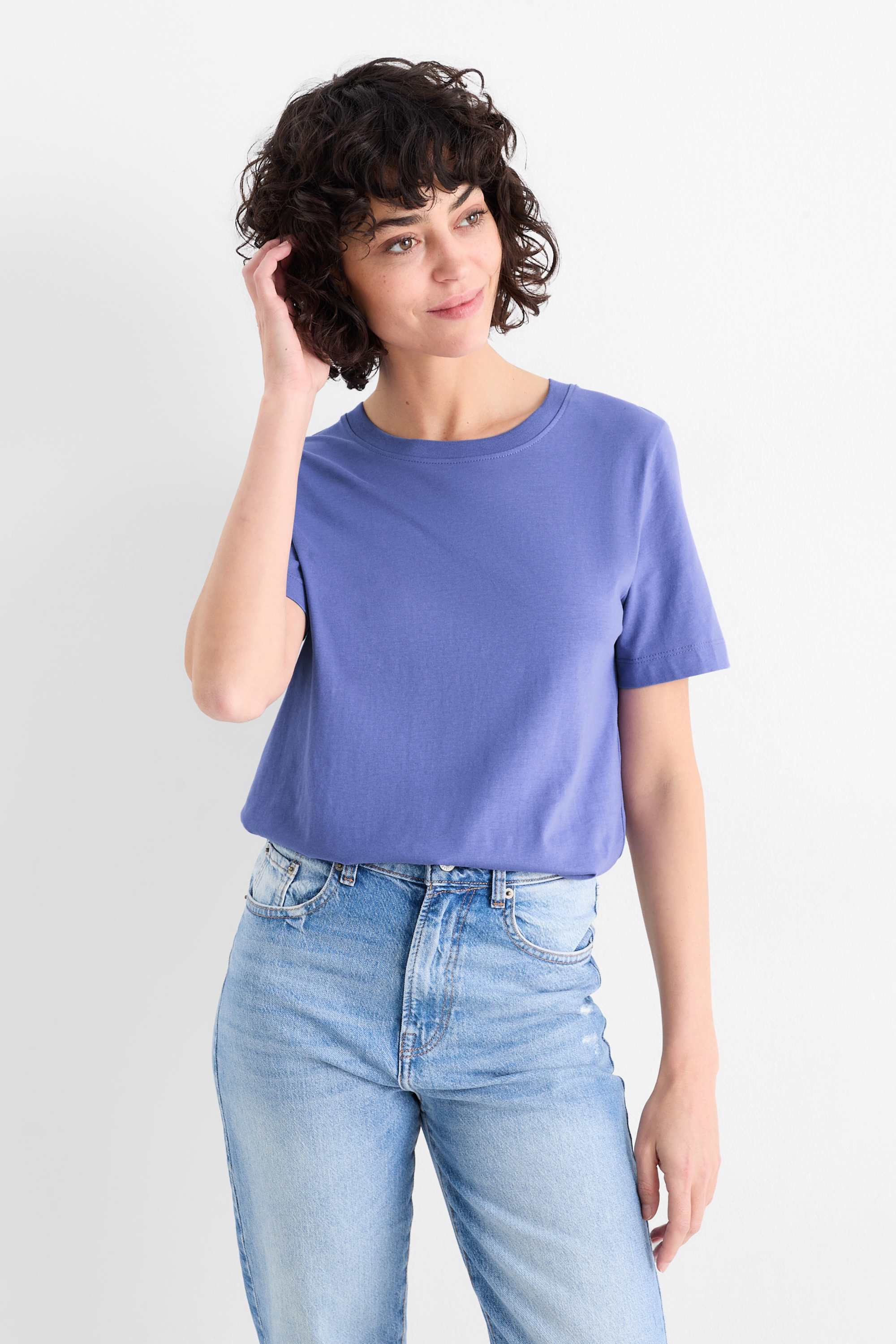 T-shirt - regular fit blue