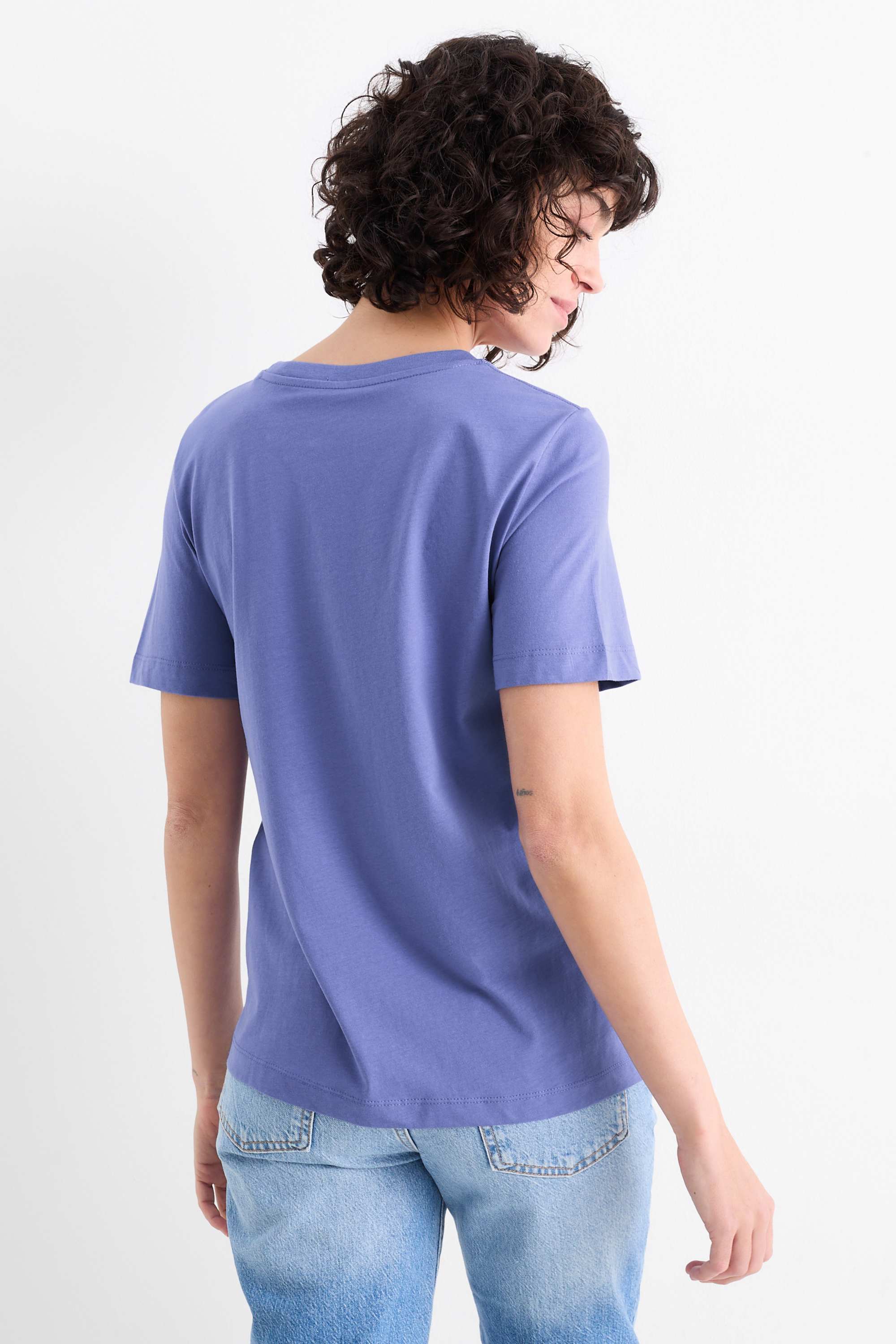 T-shirt - regular fit blue
