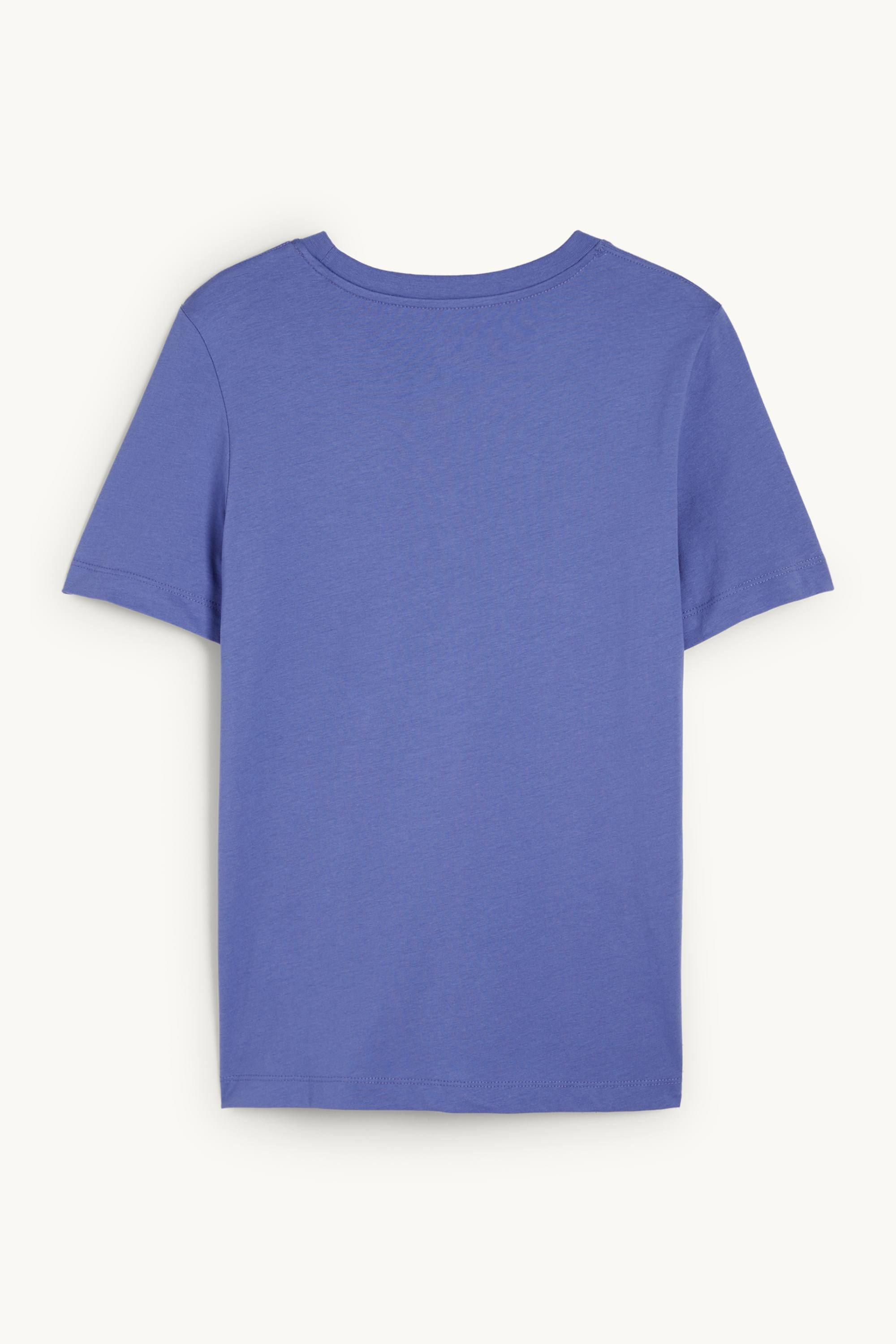 T-shirt - regular fit blue