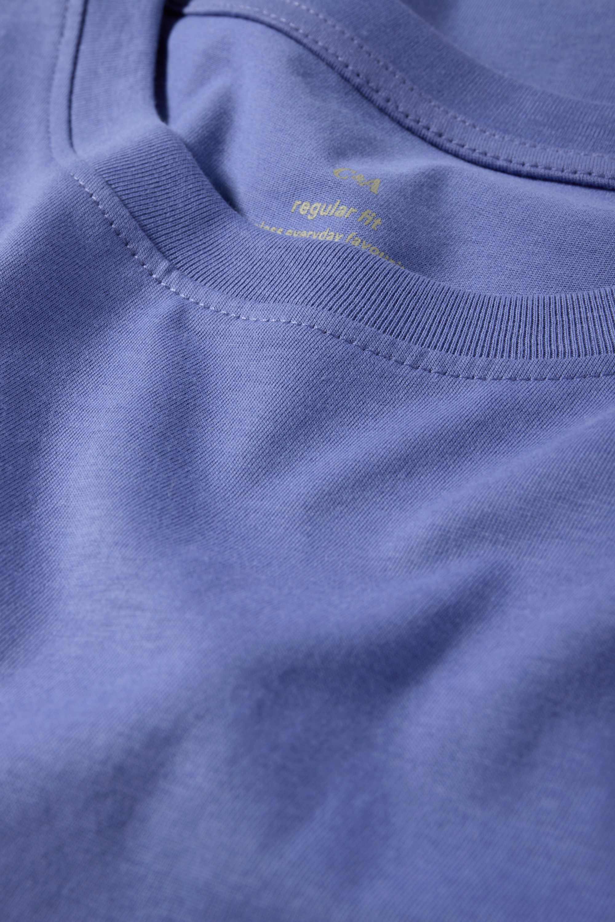 T-shirt - regular fit blue