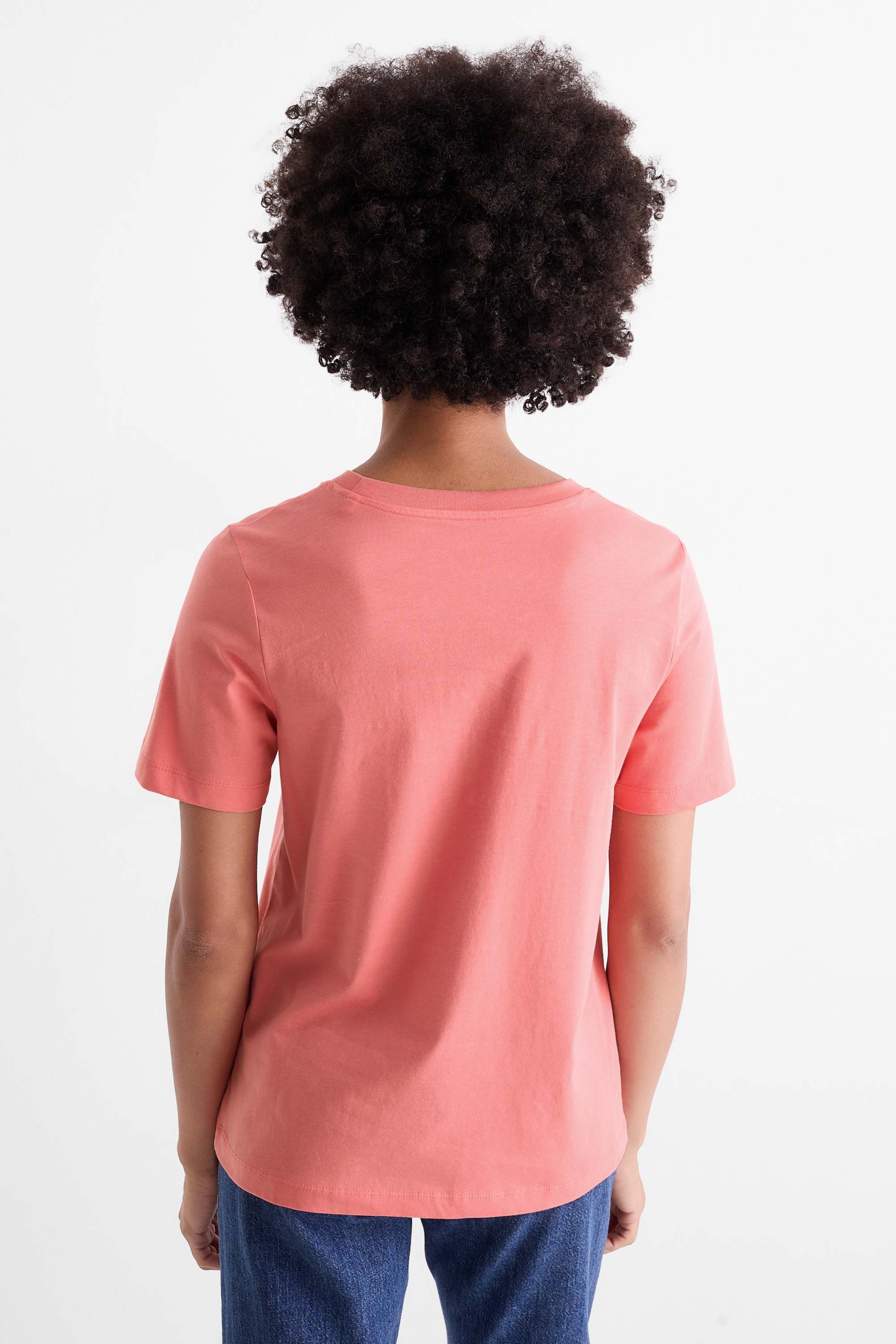 T-shirt - regular fit pink