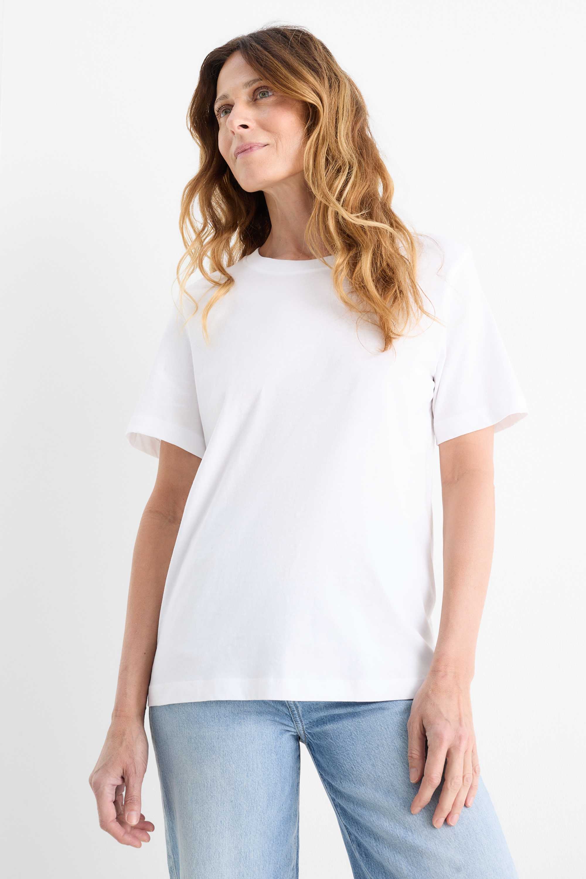 T-shirt - regular fit white