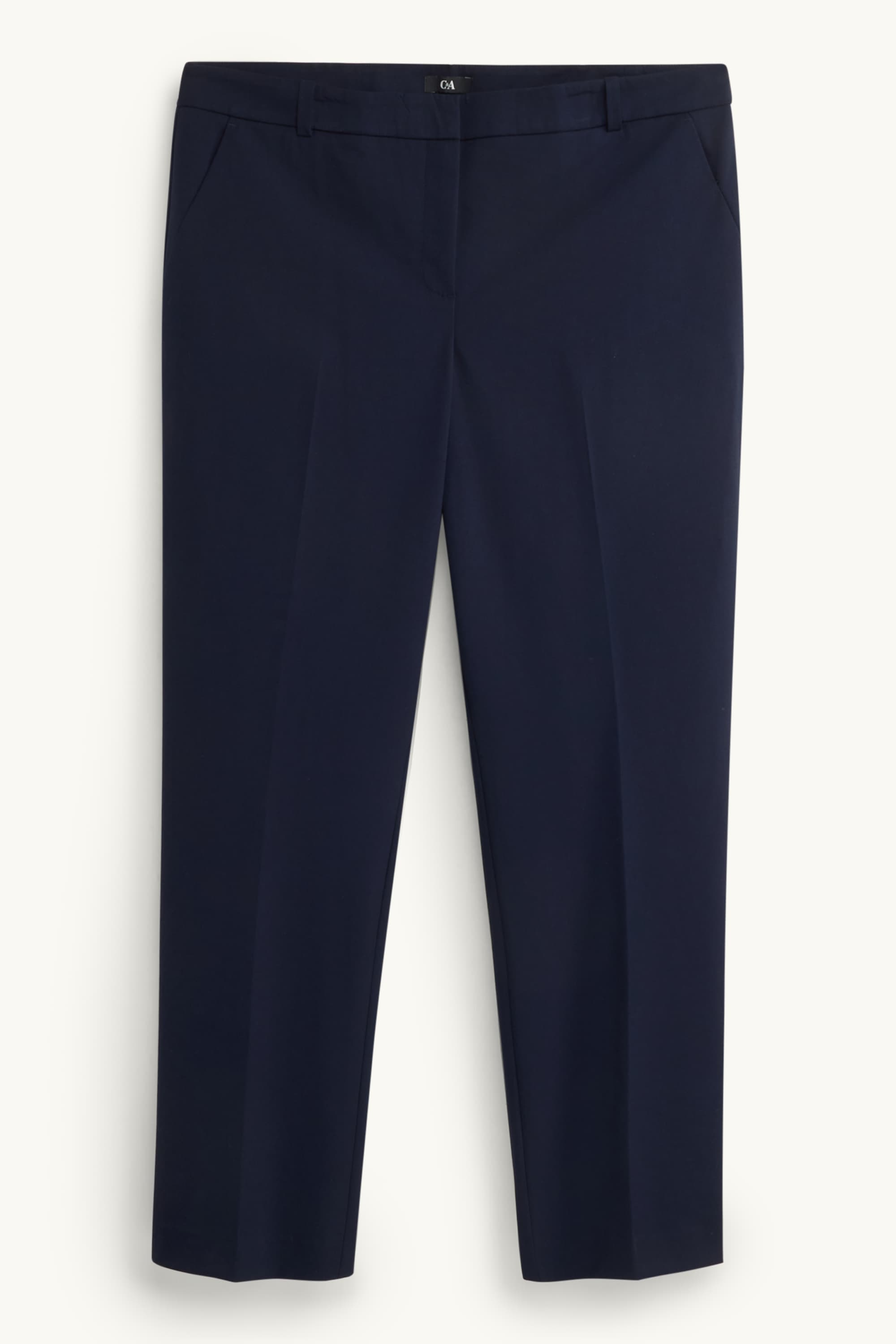 Business trousers - mid-rise waist - straight fit - Mix & match black