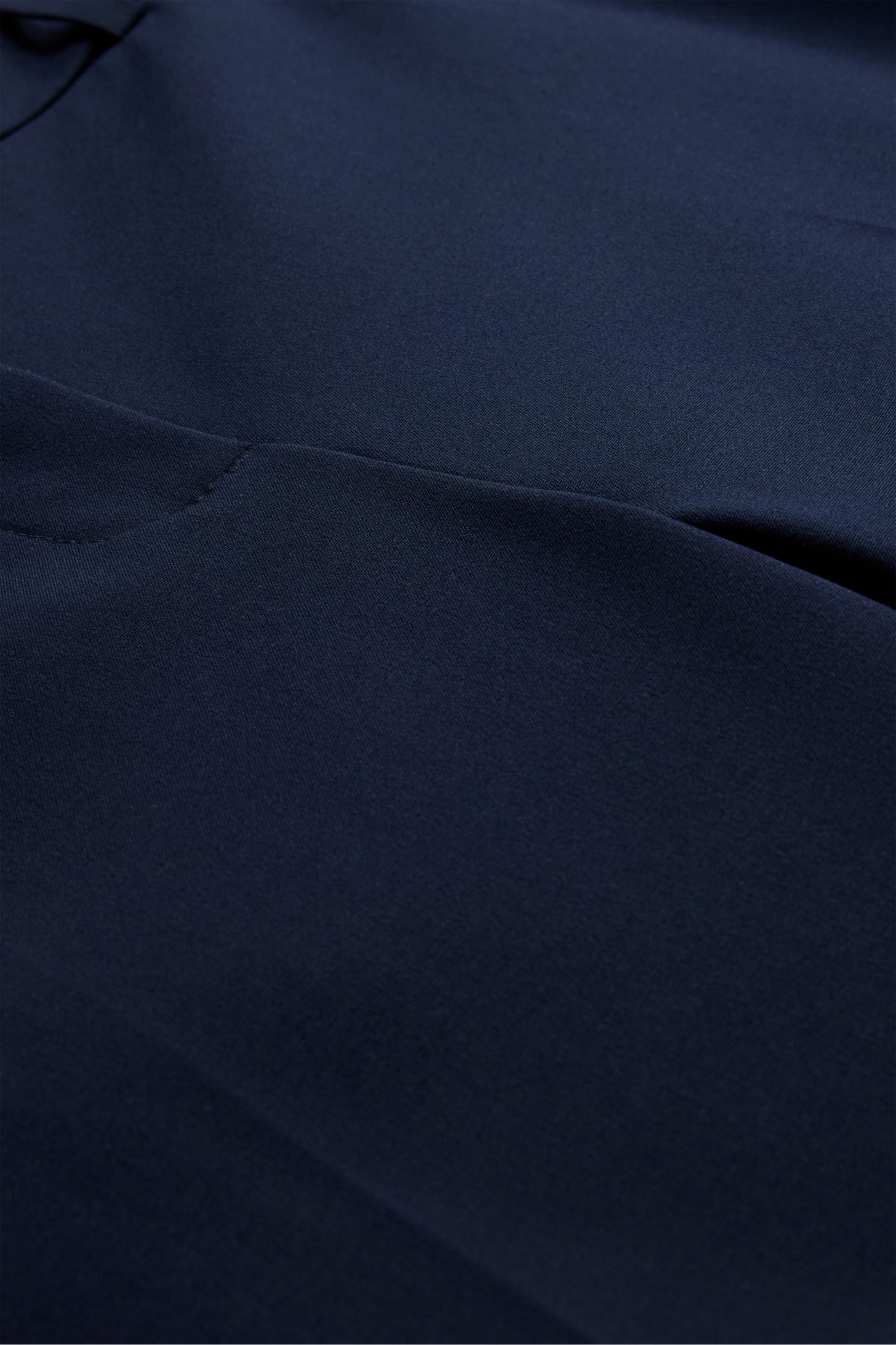 Business trousers - mid-rise waist - straight fit - Mix & match dark blue