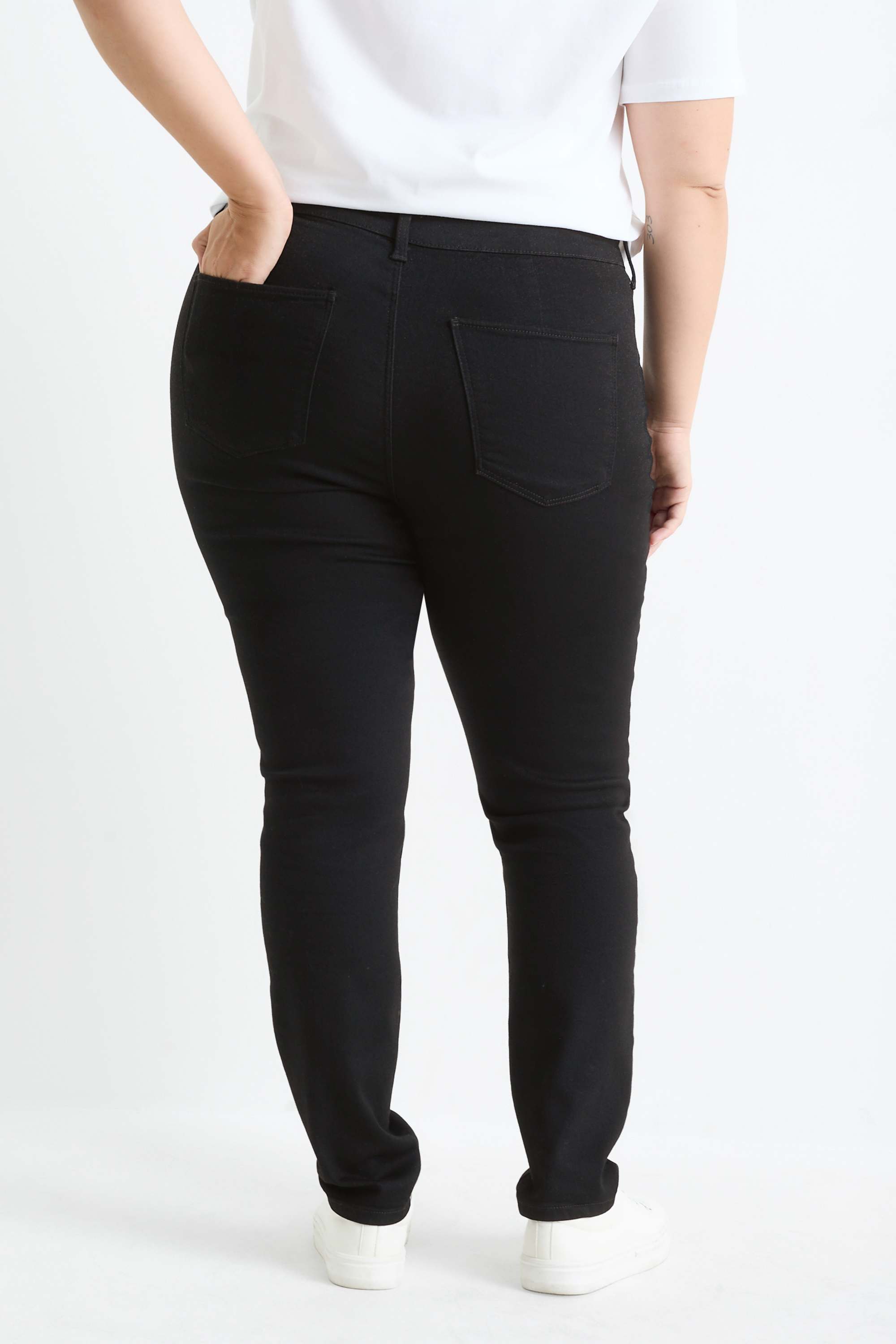 Multipack of 2 - jegging jeans - high waist denim-dark blue