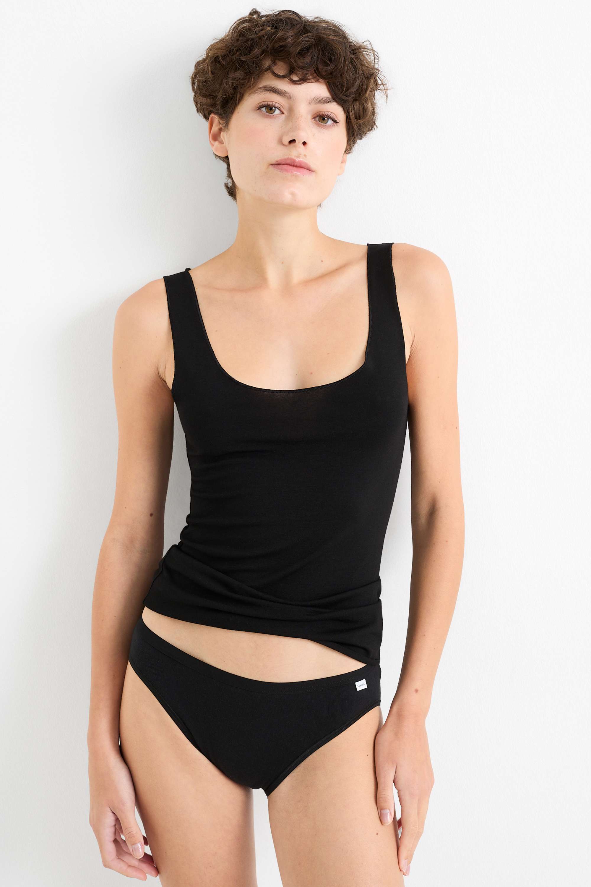 Multipack of 3 - knickers black