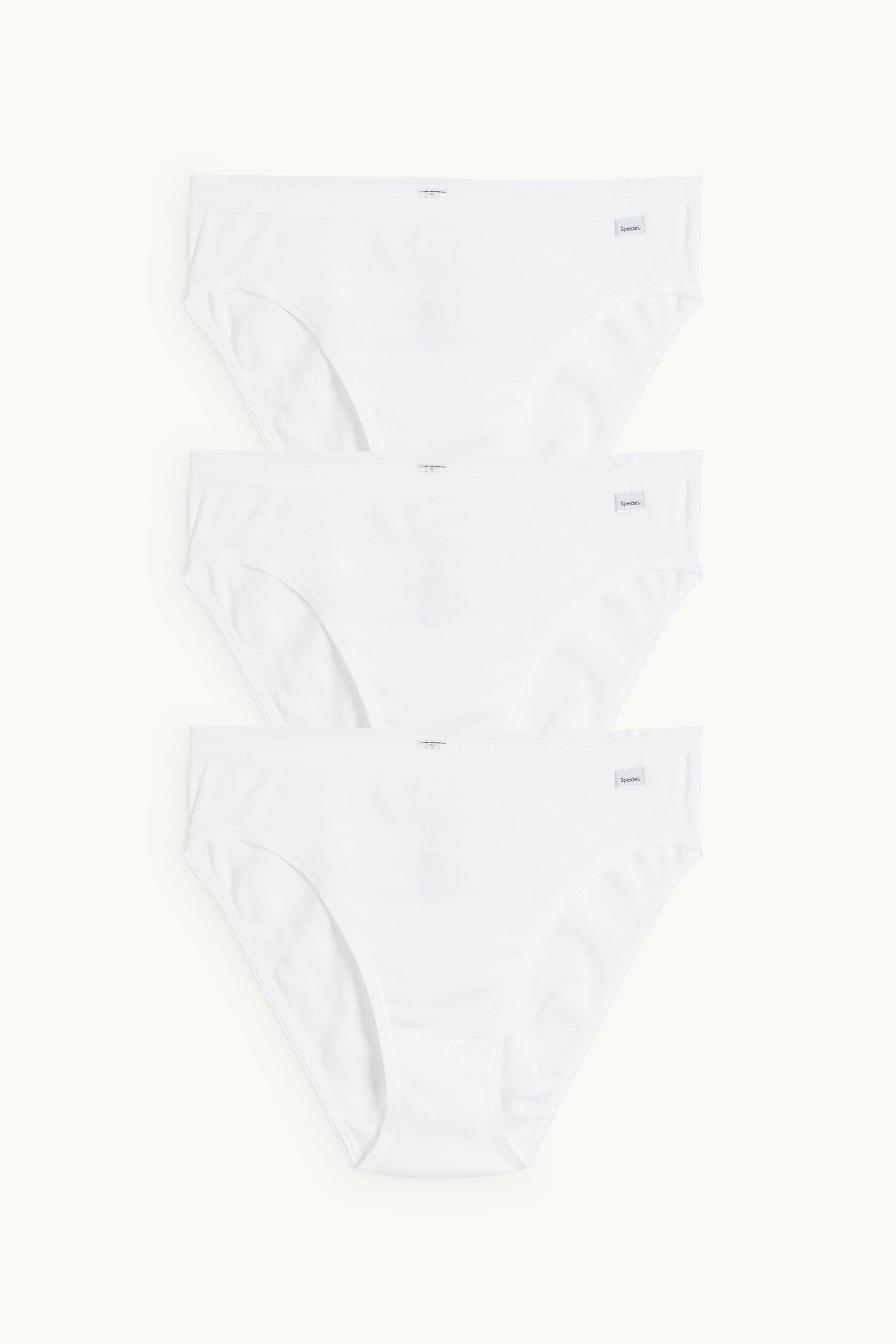 Multipack of 3 - knickers white