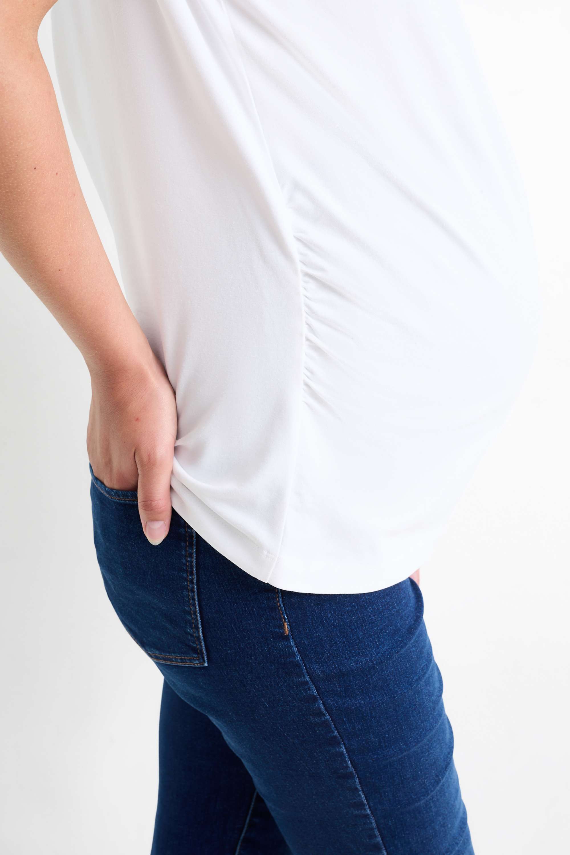 Multipack of 2 - maternity T-shirt white