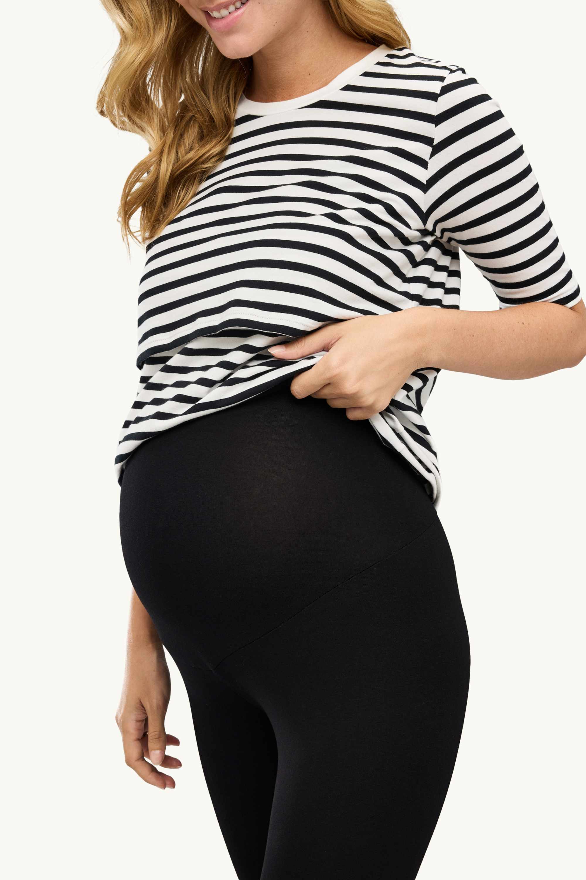 Maternity leggings black