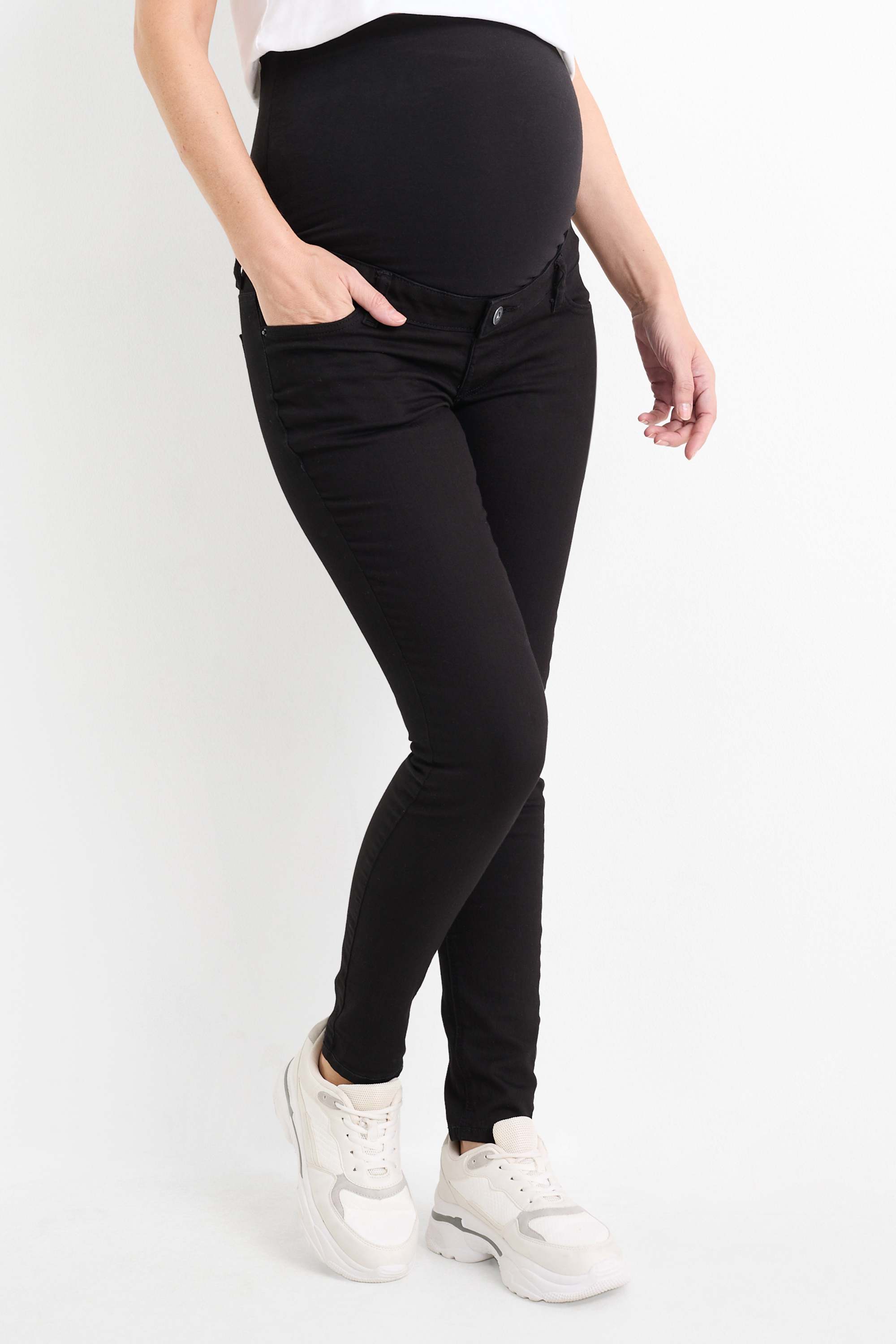 Maternity jeans - skinny jeans - LYCRA® black
