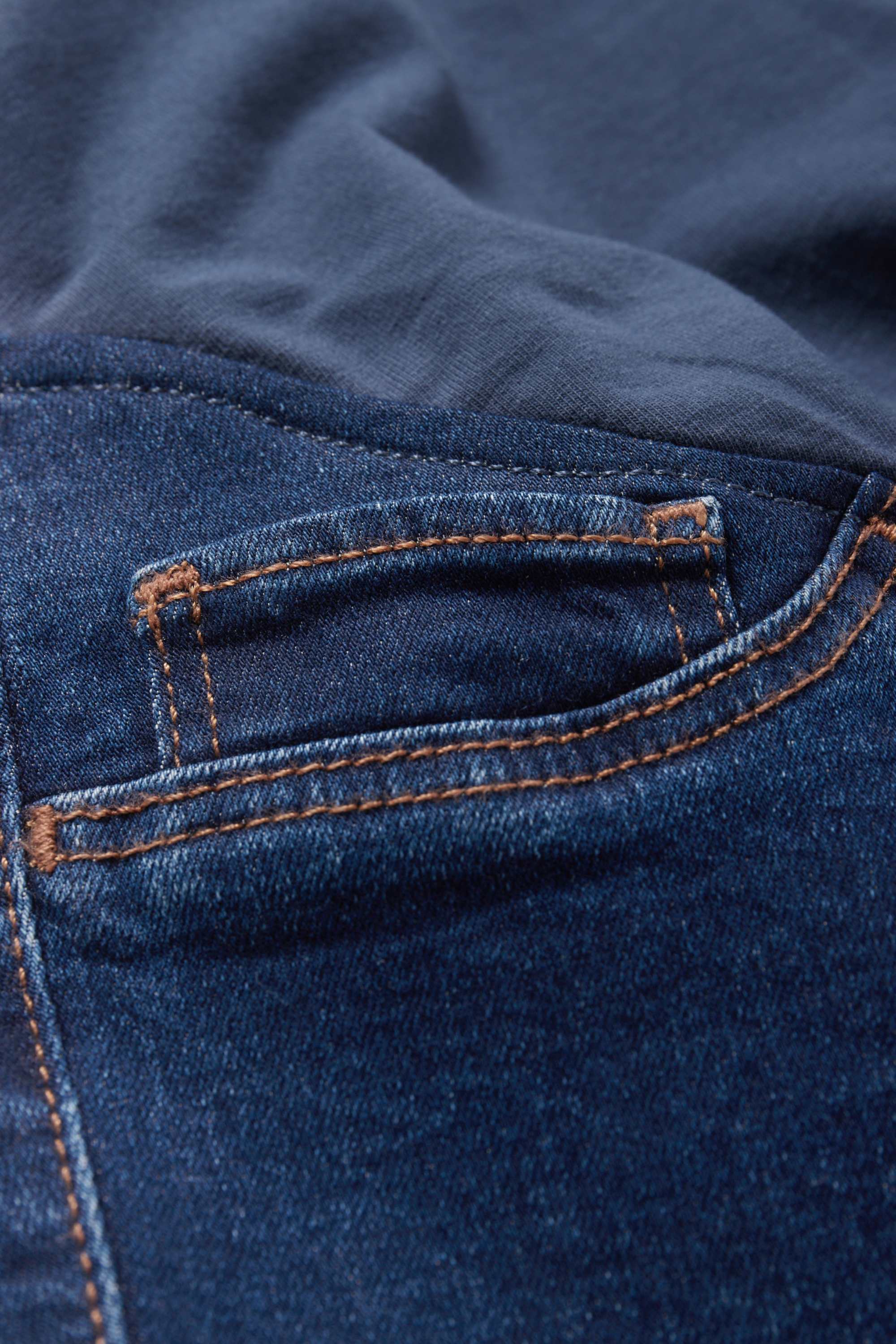 Maternity jeans - jegging jeans denim-dark blue