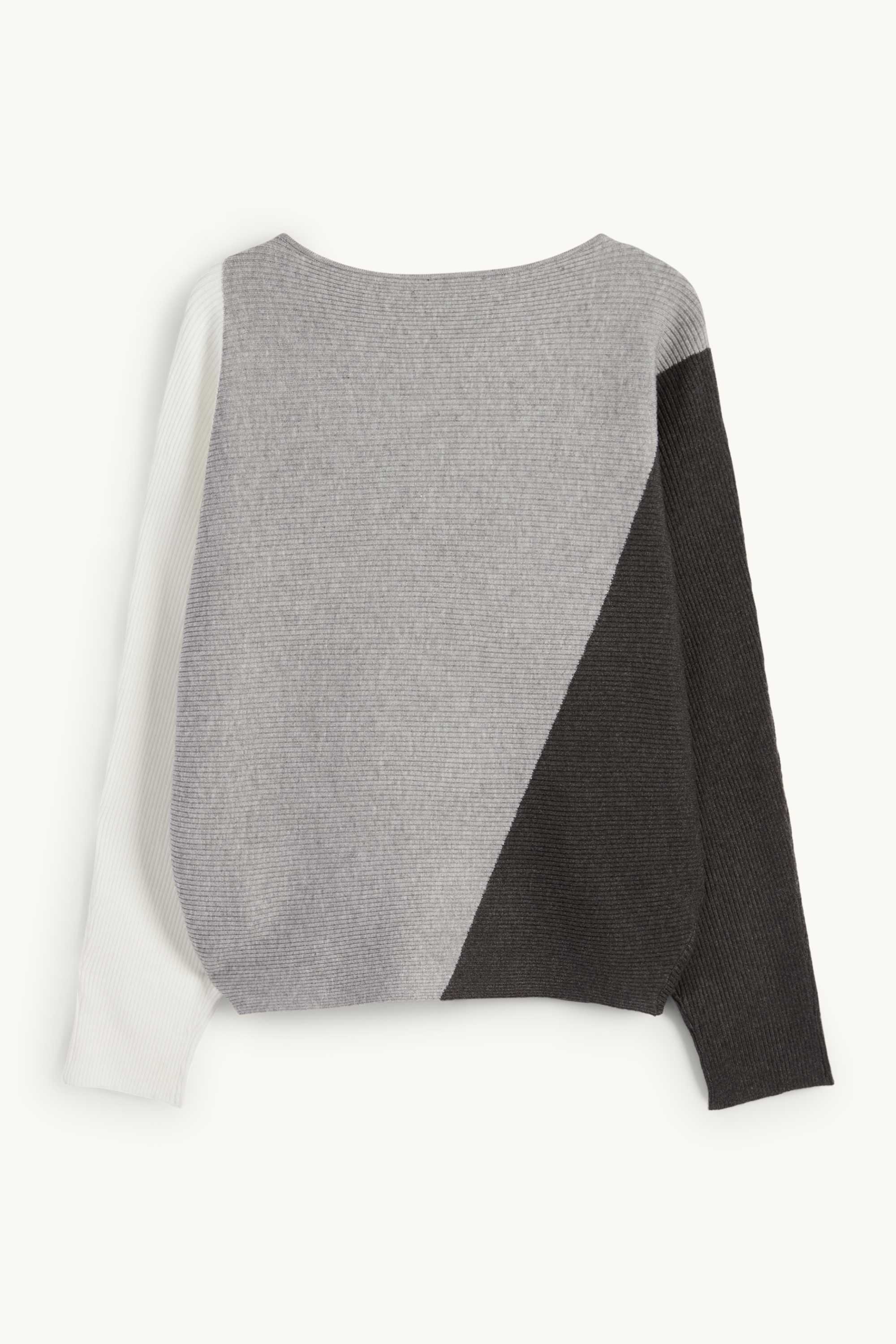 Jumper - ribbed gray