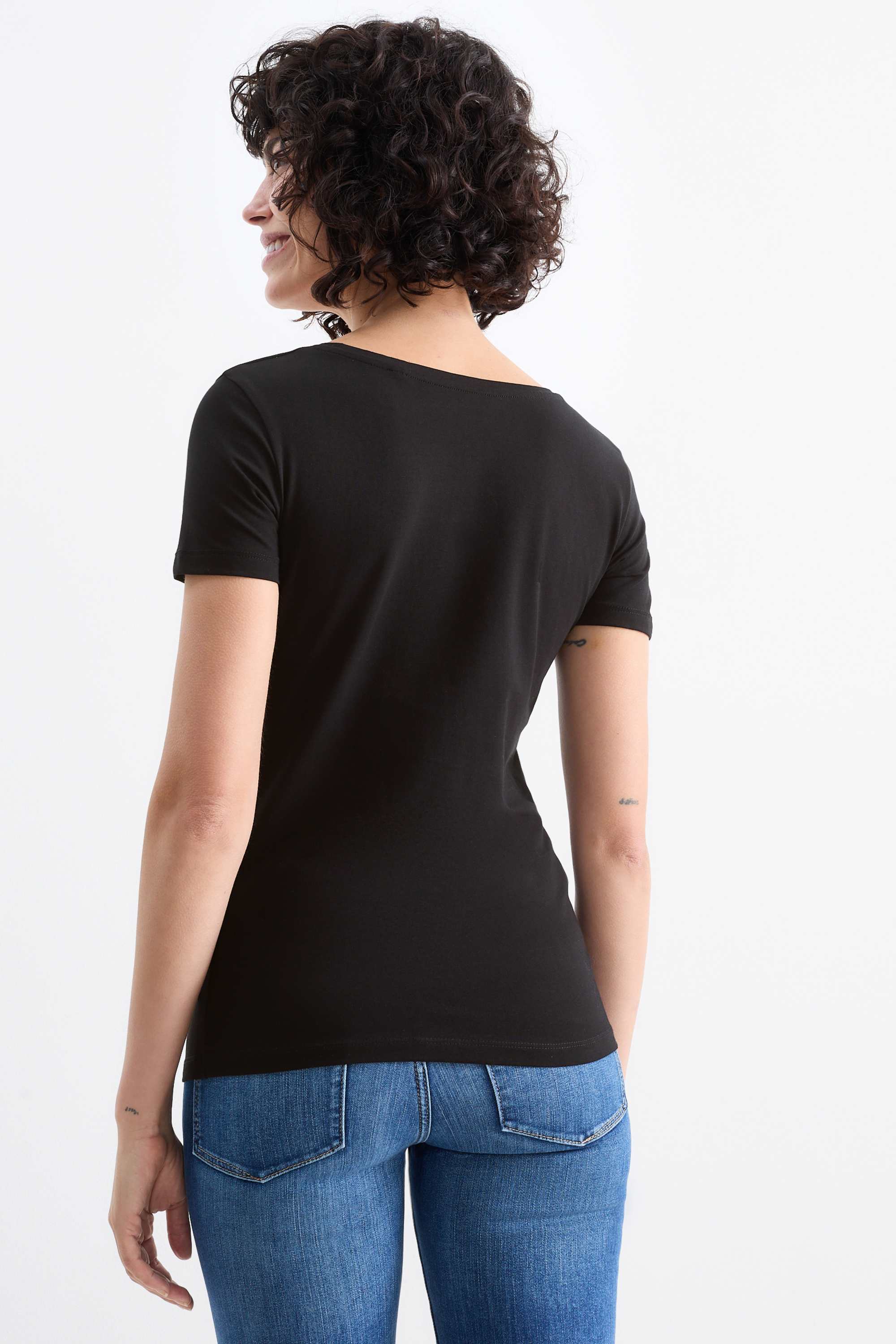 Multipack of 3 - T-shirt black