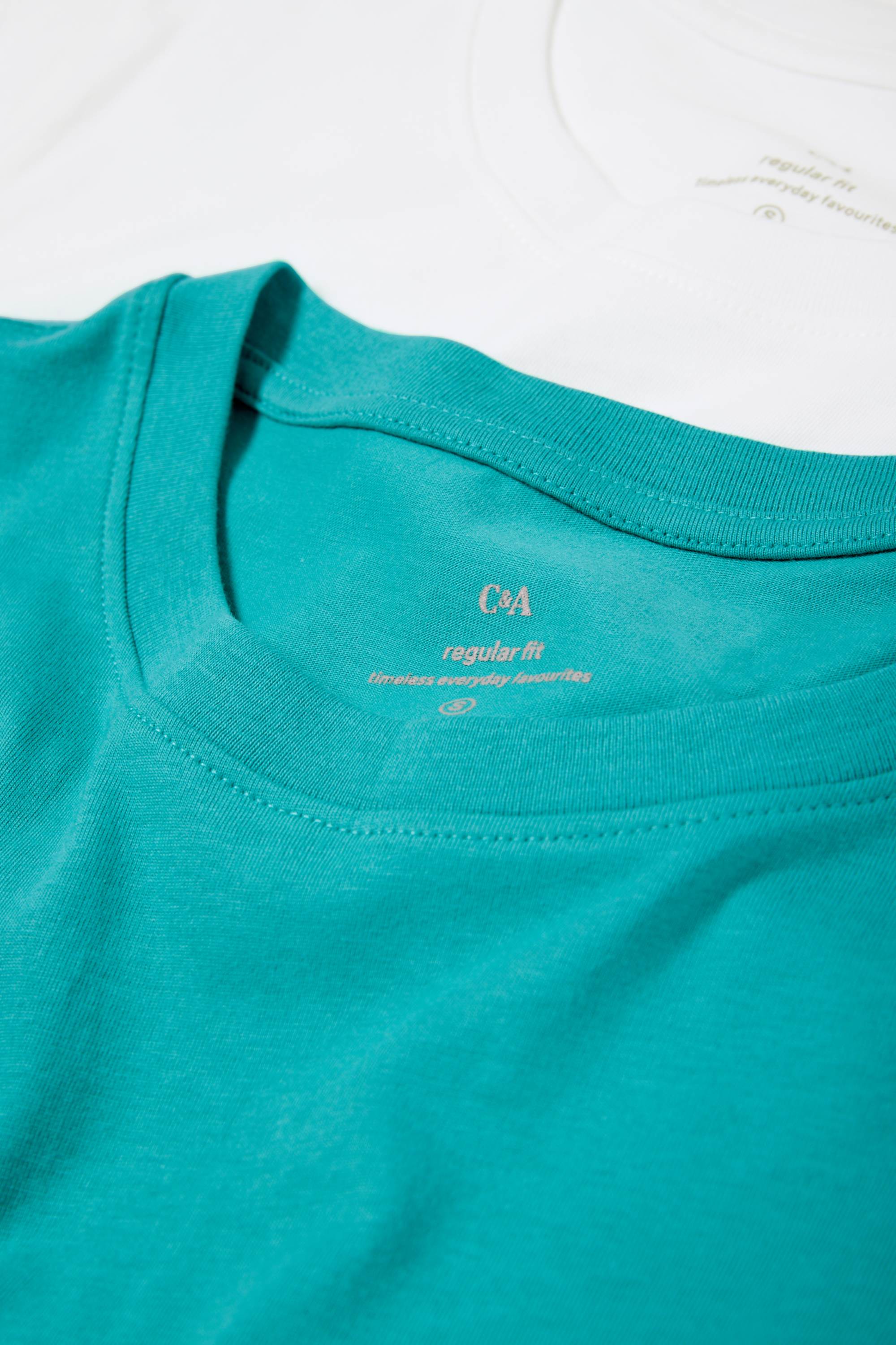 Multipack of 2 - T-shirt turquoise