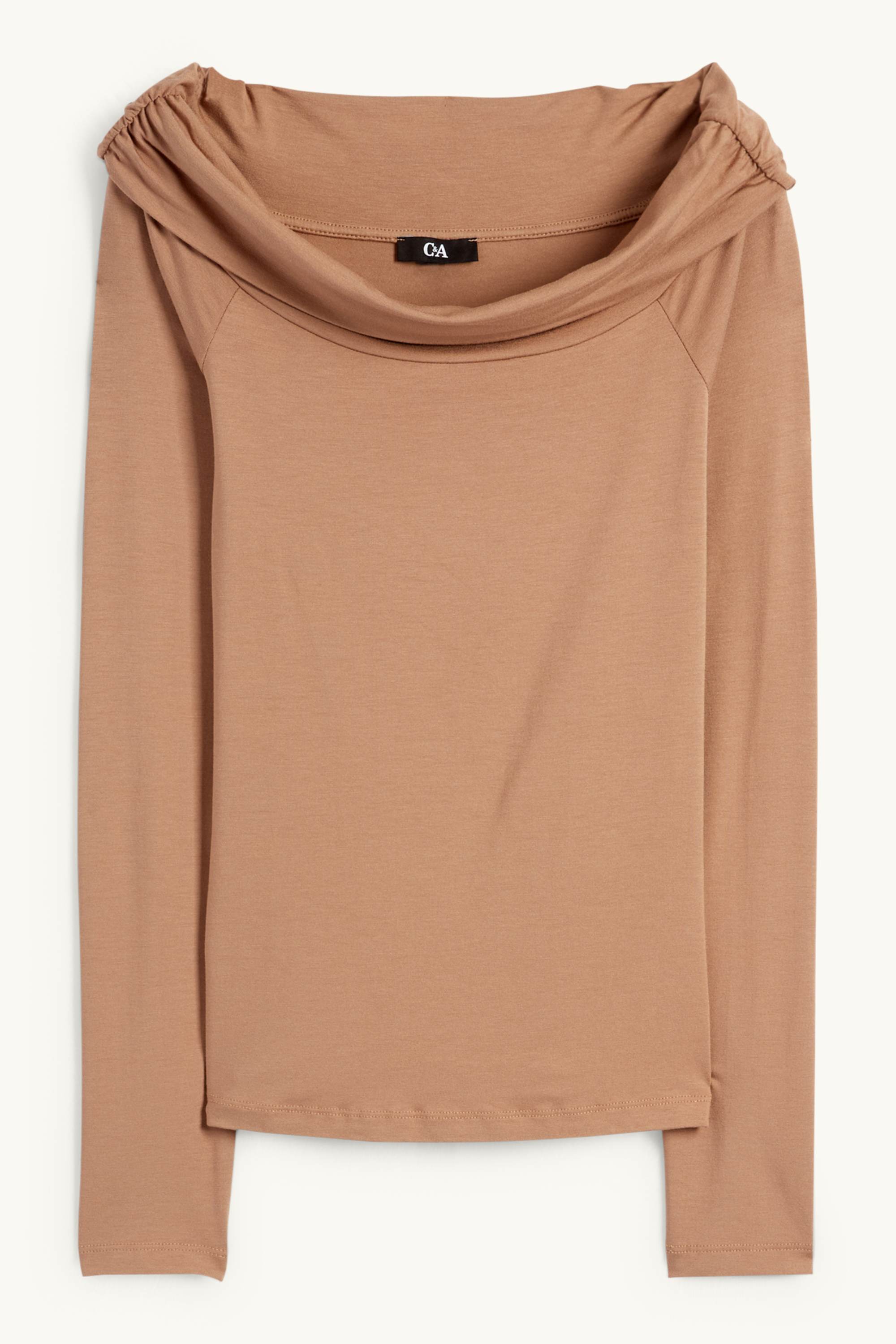 Long sleeve top beige
