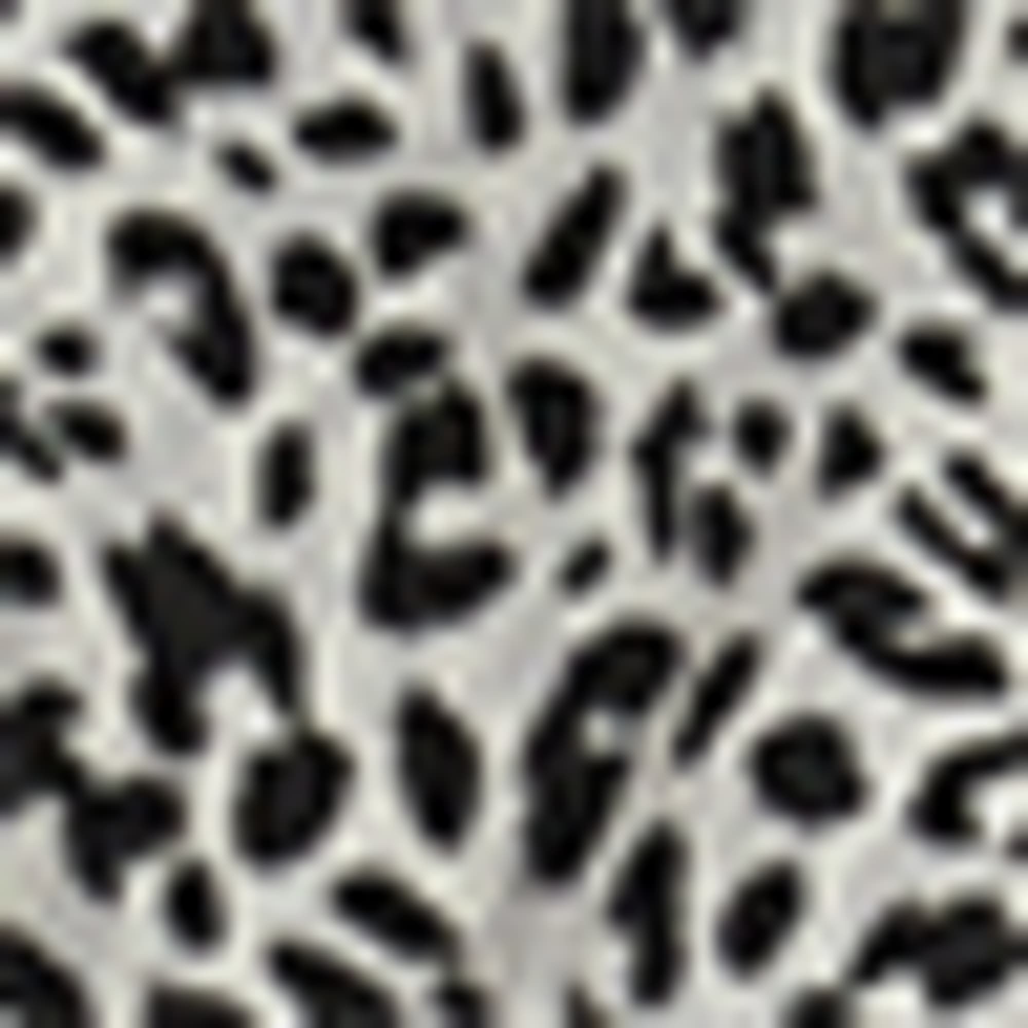 V-neck chiffon dress - leopard print - textured light gray