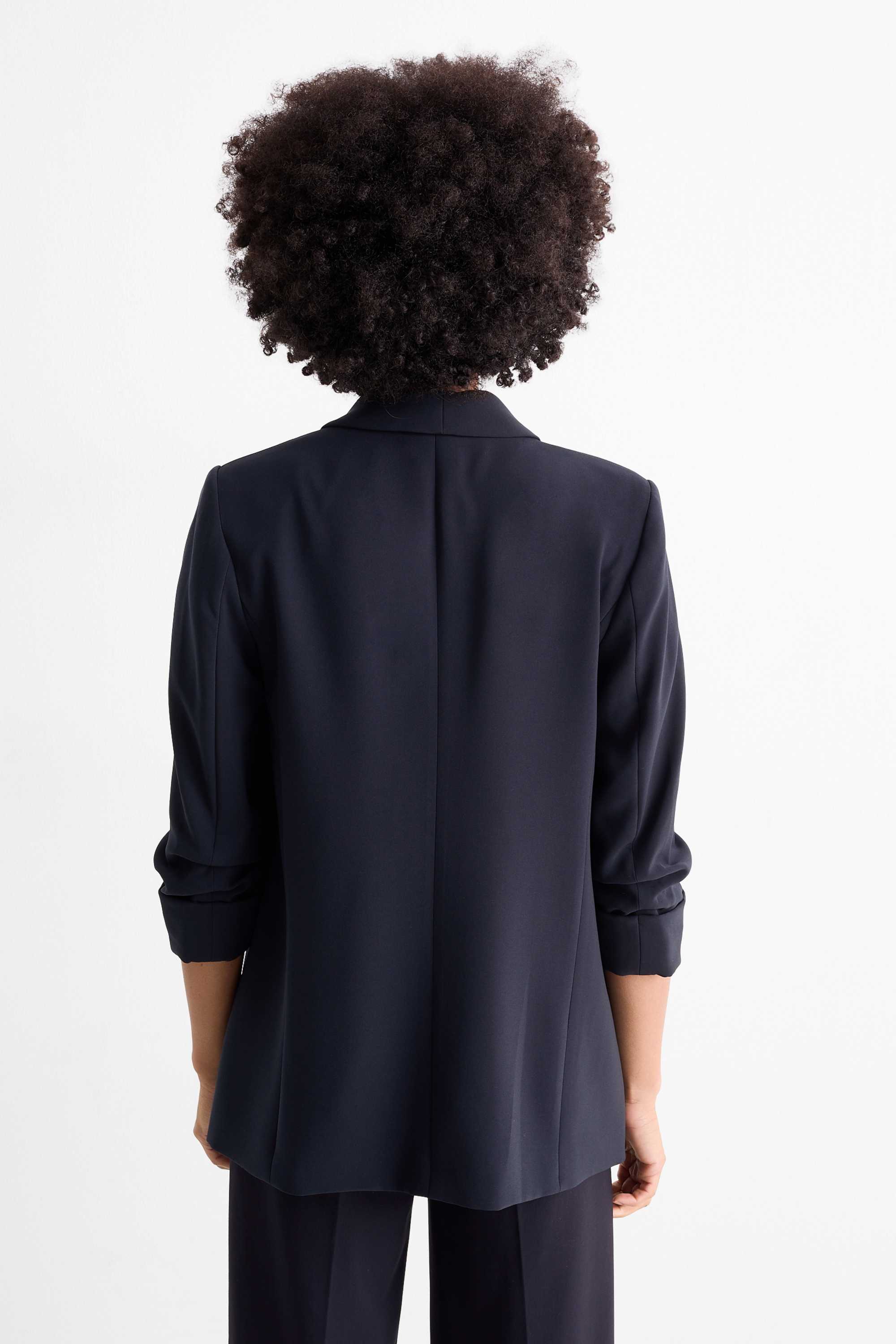 Business blazer - relaxed fit dark blue