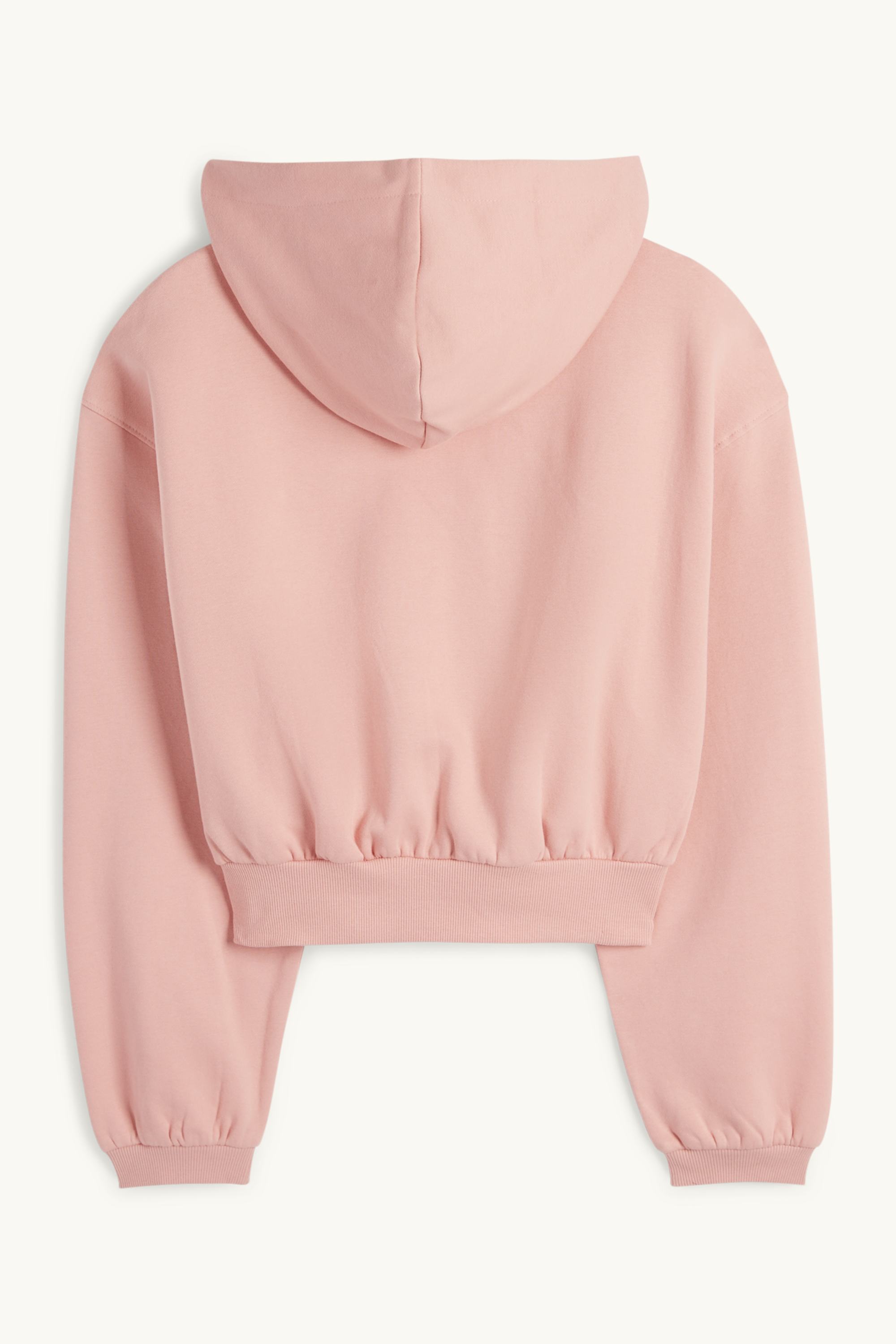 Cropped hoodie rose