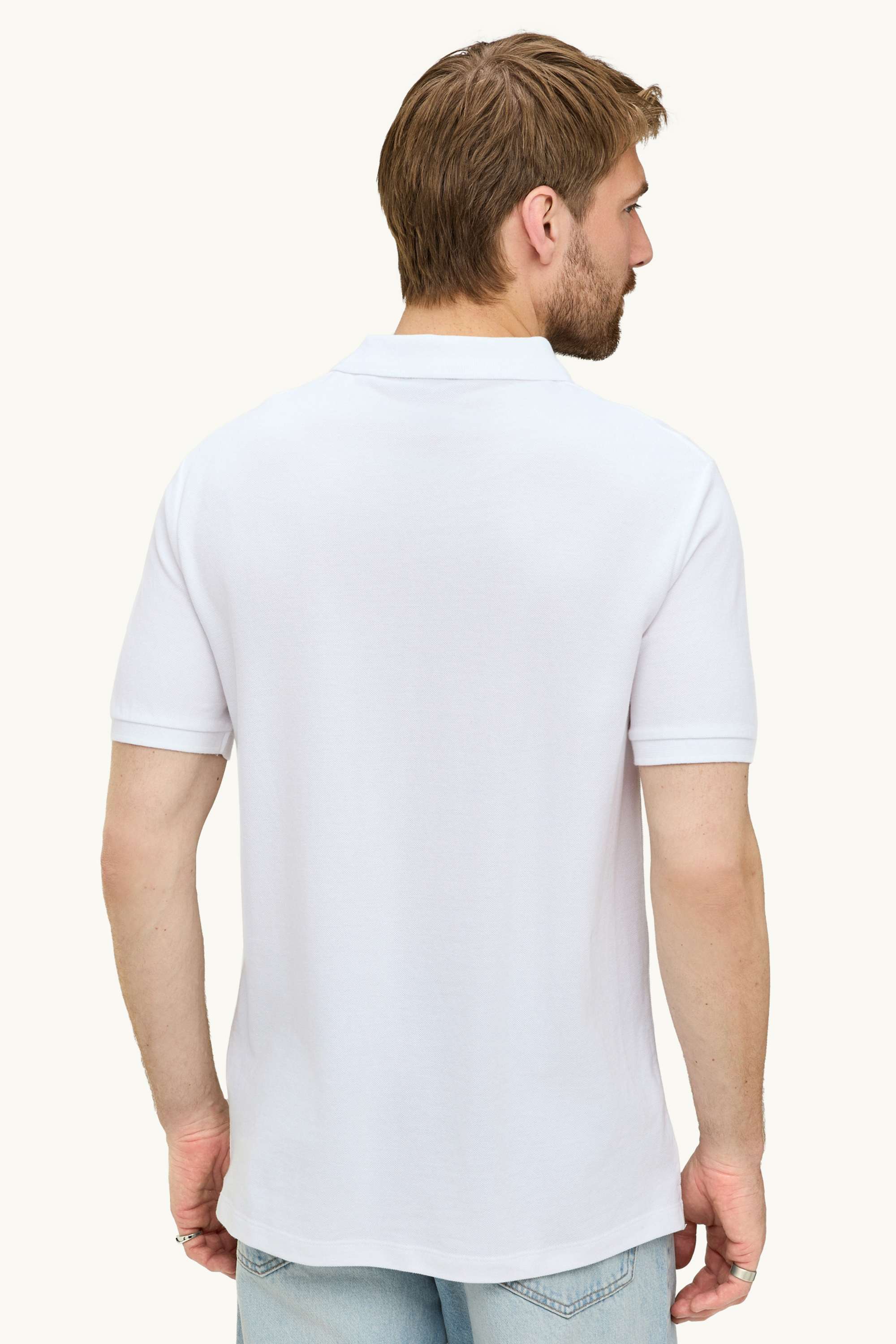 Polo shirt - regular fit white