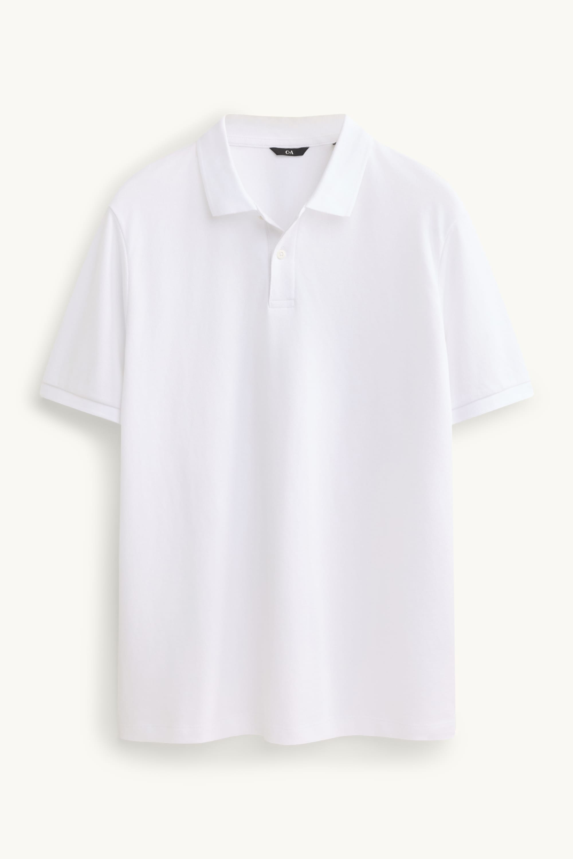 Polo shirt - regular fit white