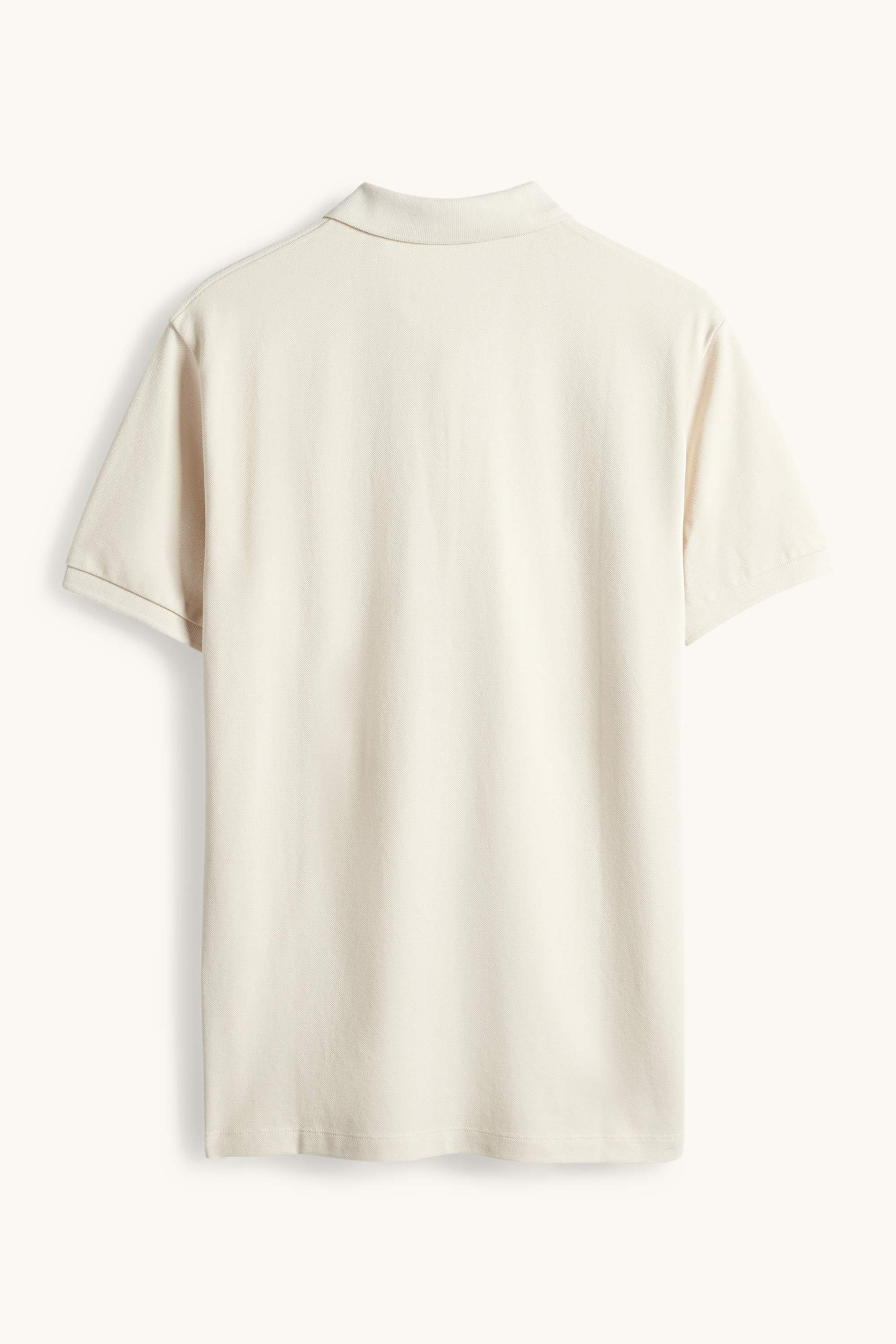 Polo shirt - regular fit light beige