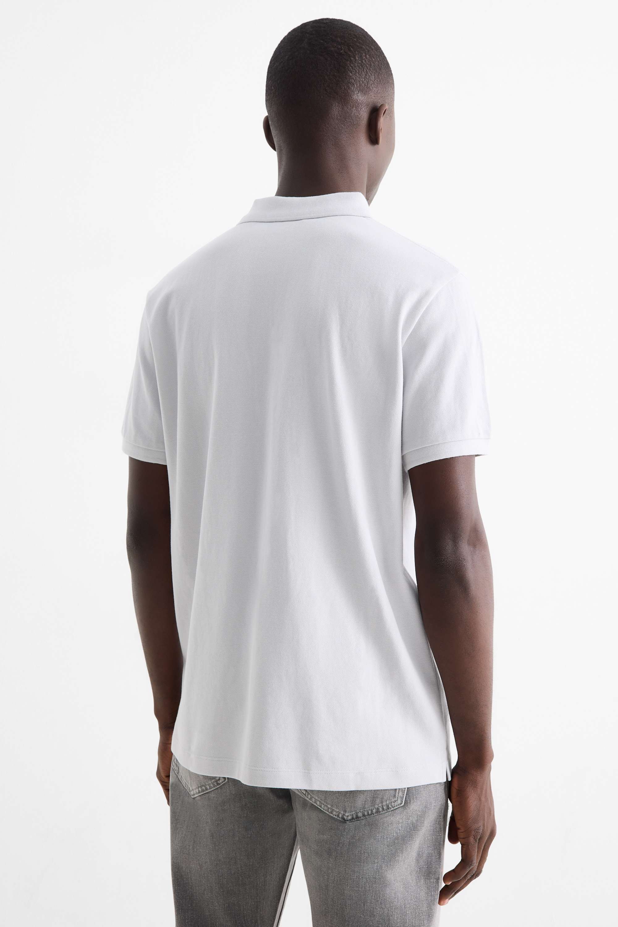 Polo shirt - regular fit light gray (17)