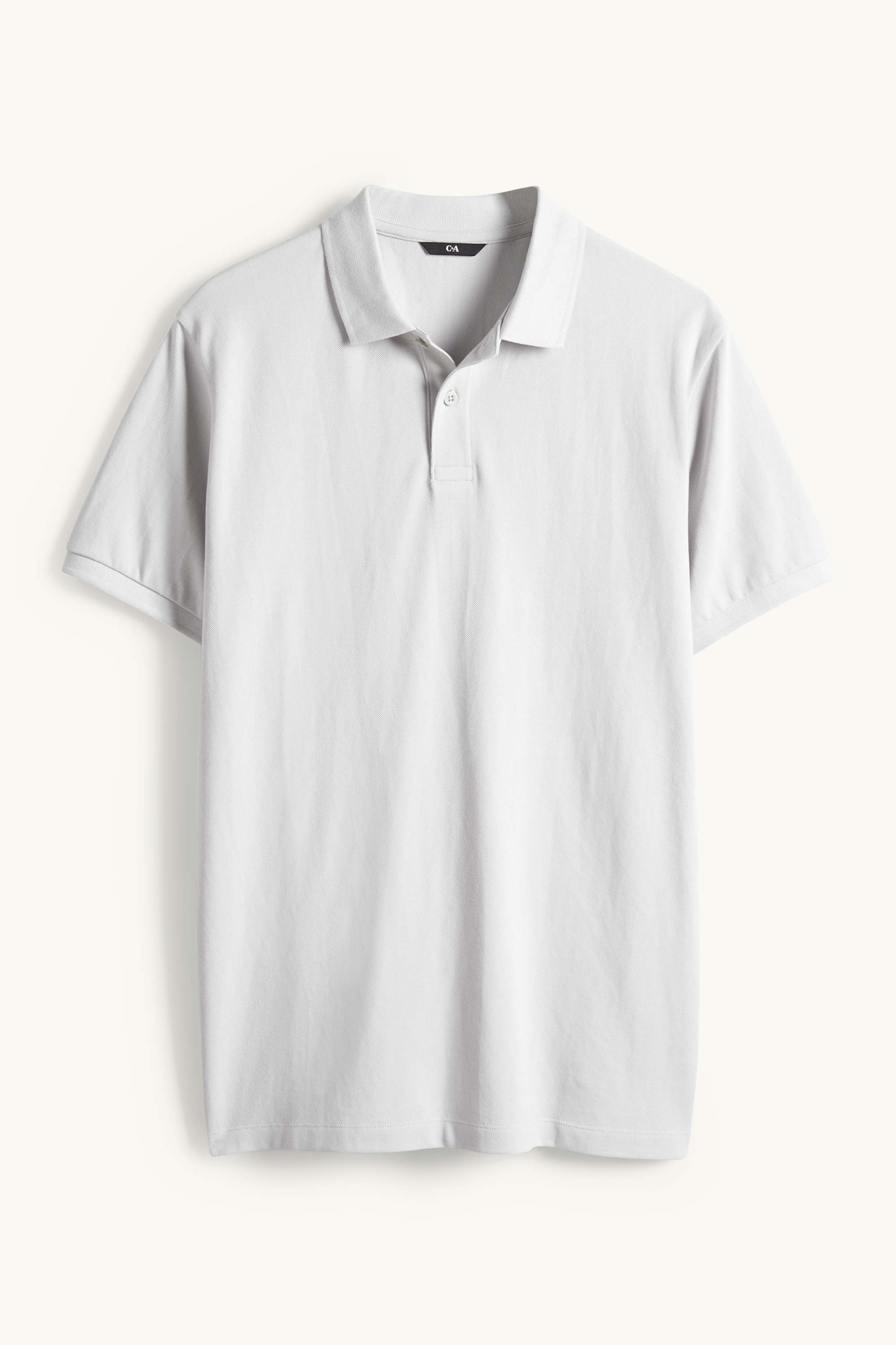 Polo shirt - regular fit light gray (17)