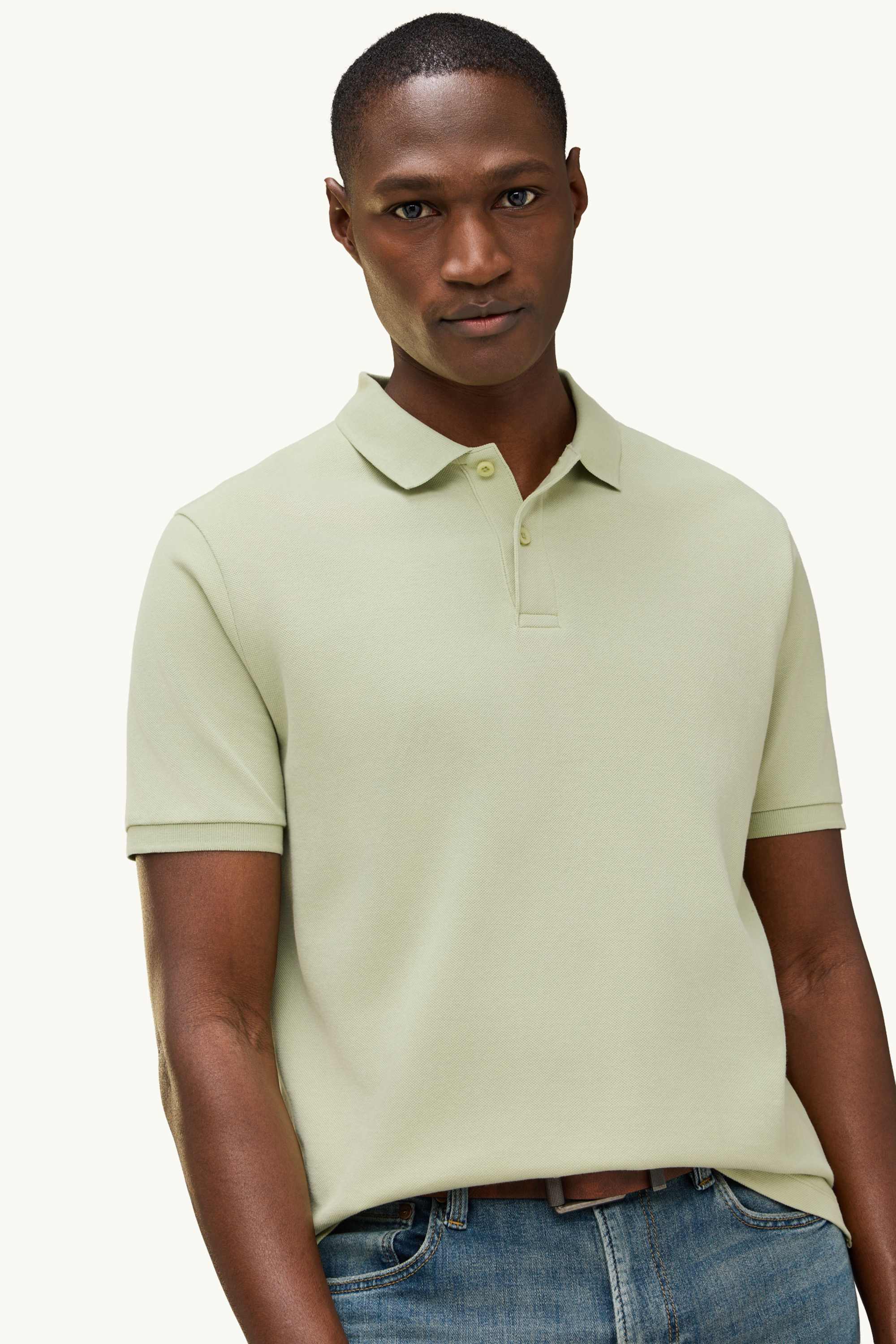 Polo shirt - regular fit green