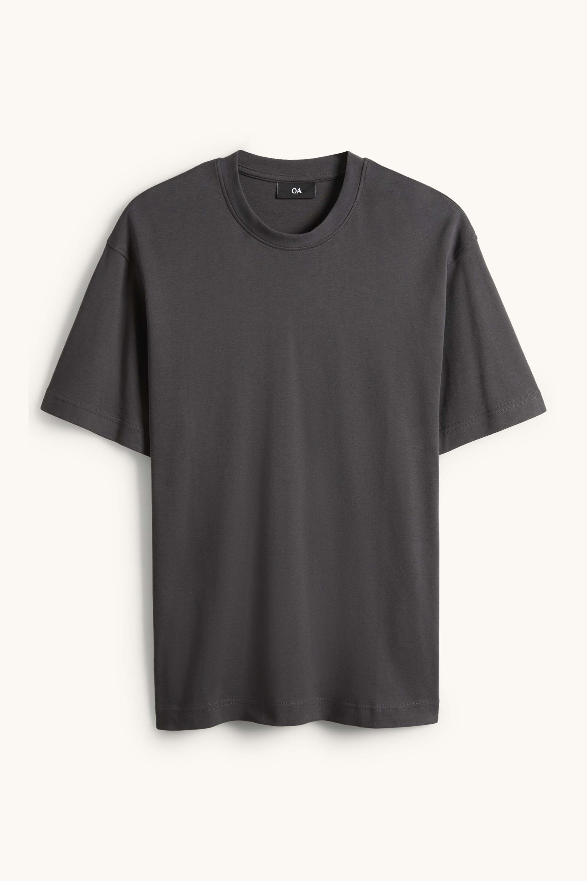 T-shirt - relaxed fit dark gray
