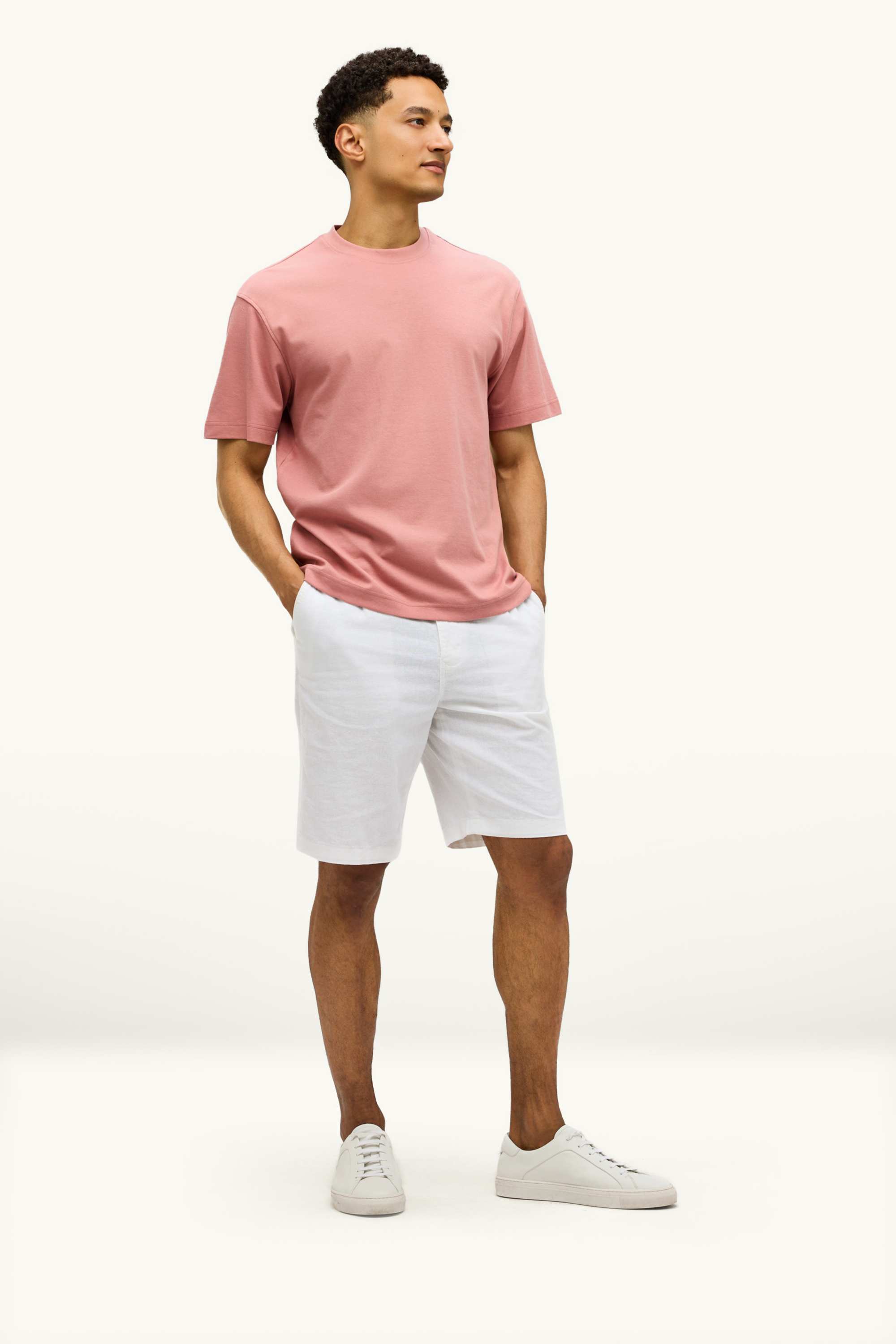 T-shirt - relaxed fit salmon coloured