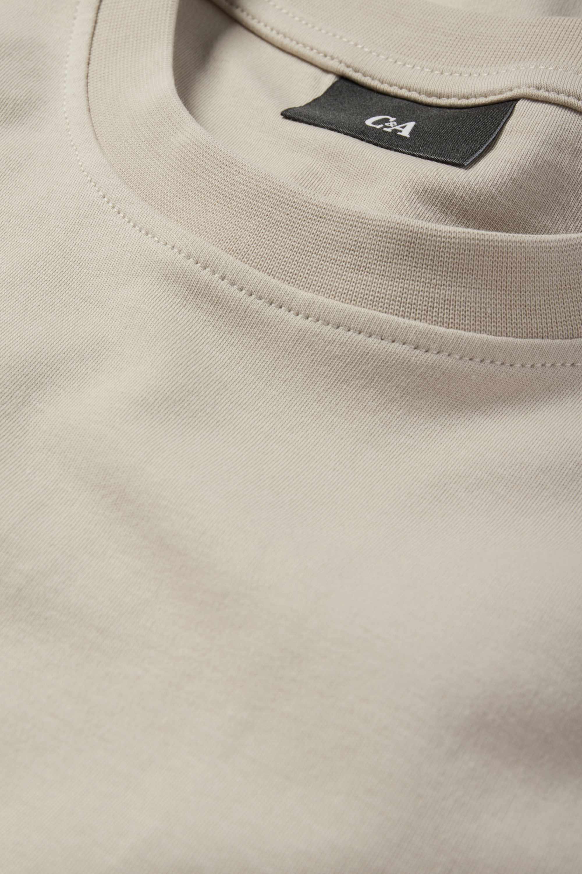 T-shirt - relaxed fit beige