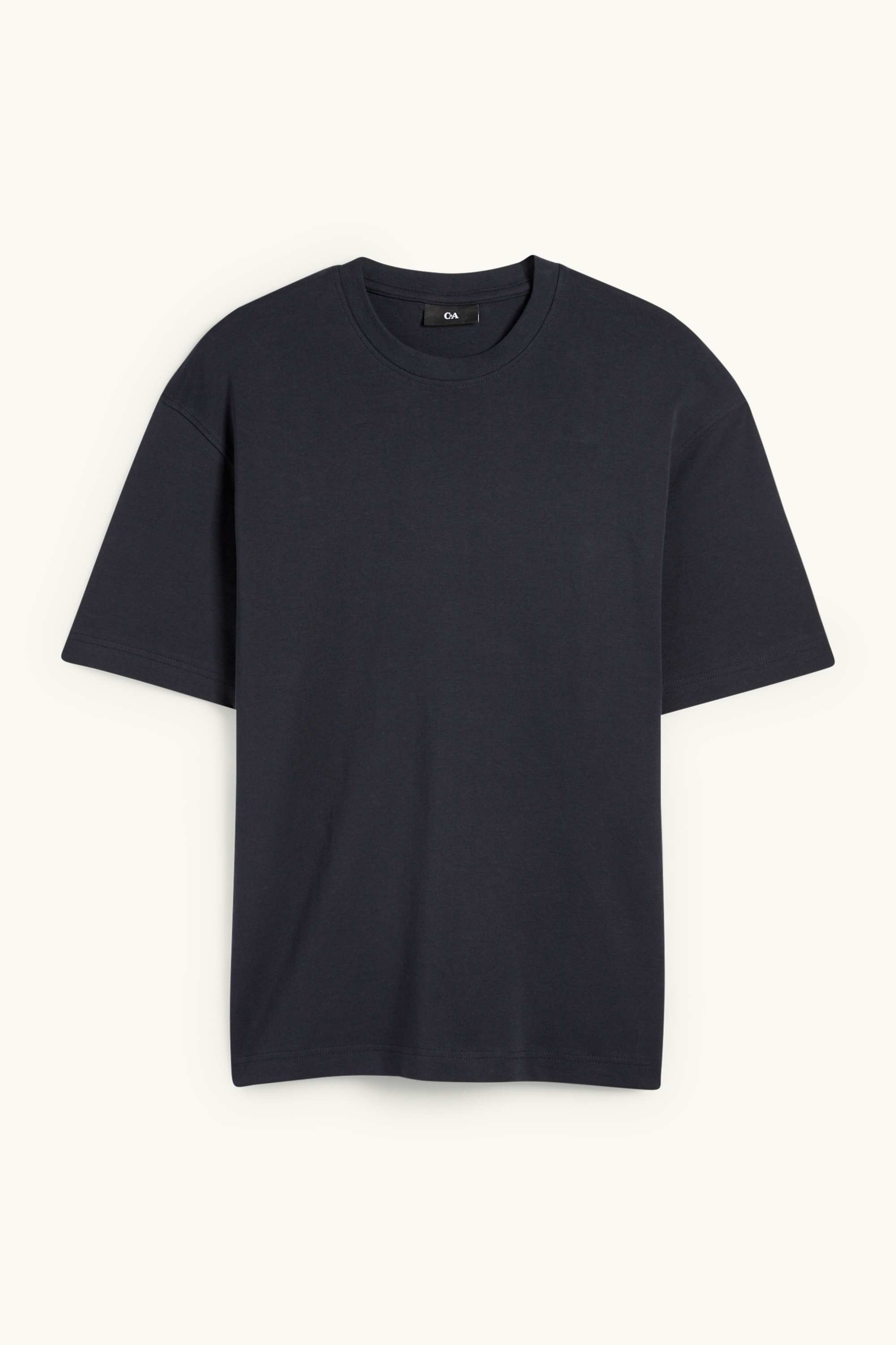 T-shirt - relaxed fit black (6)