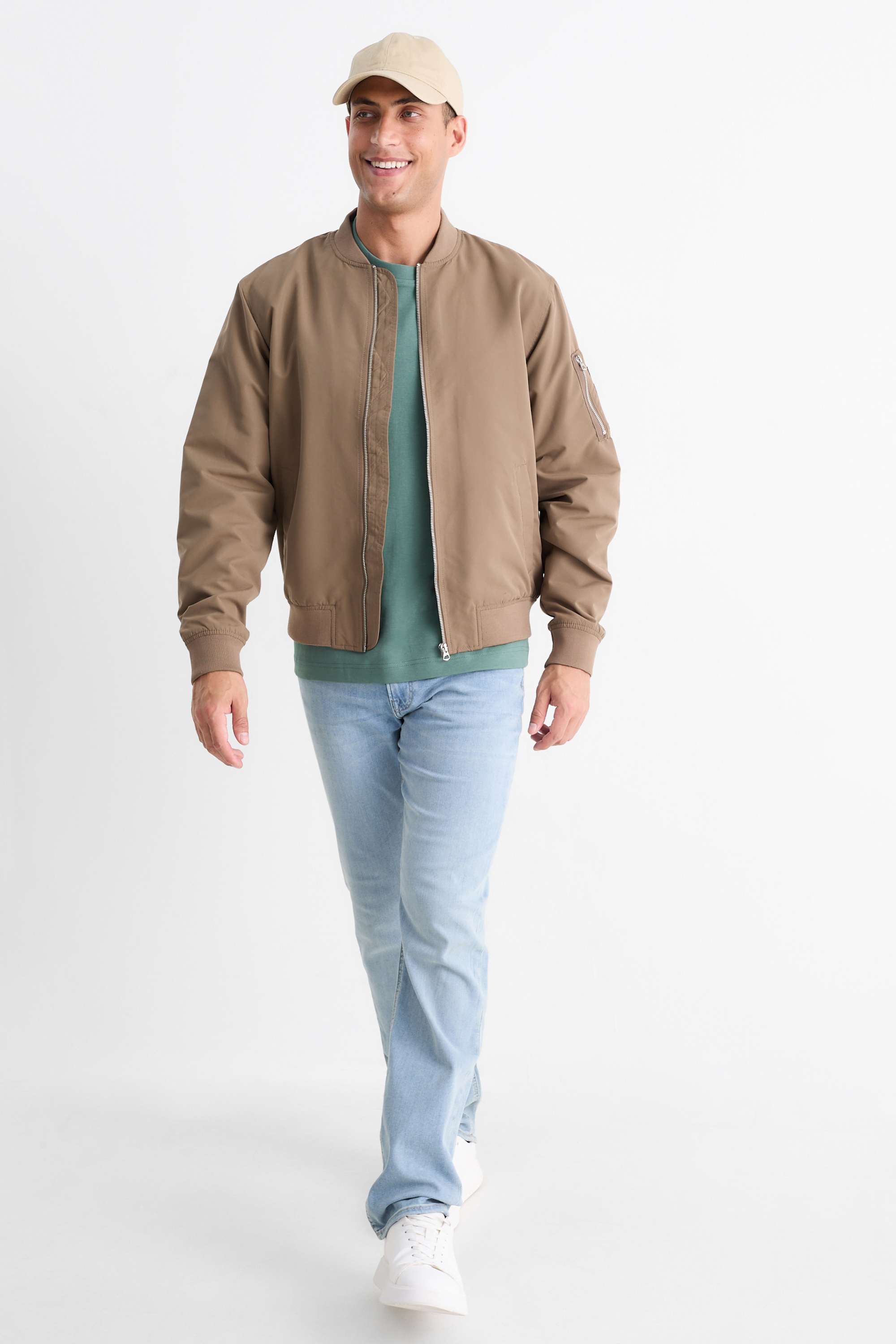 T-shirt - relaxed fit green (7)