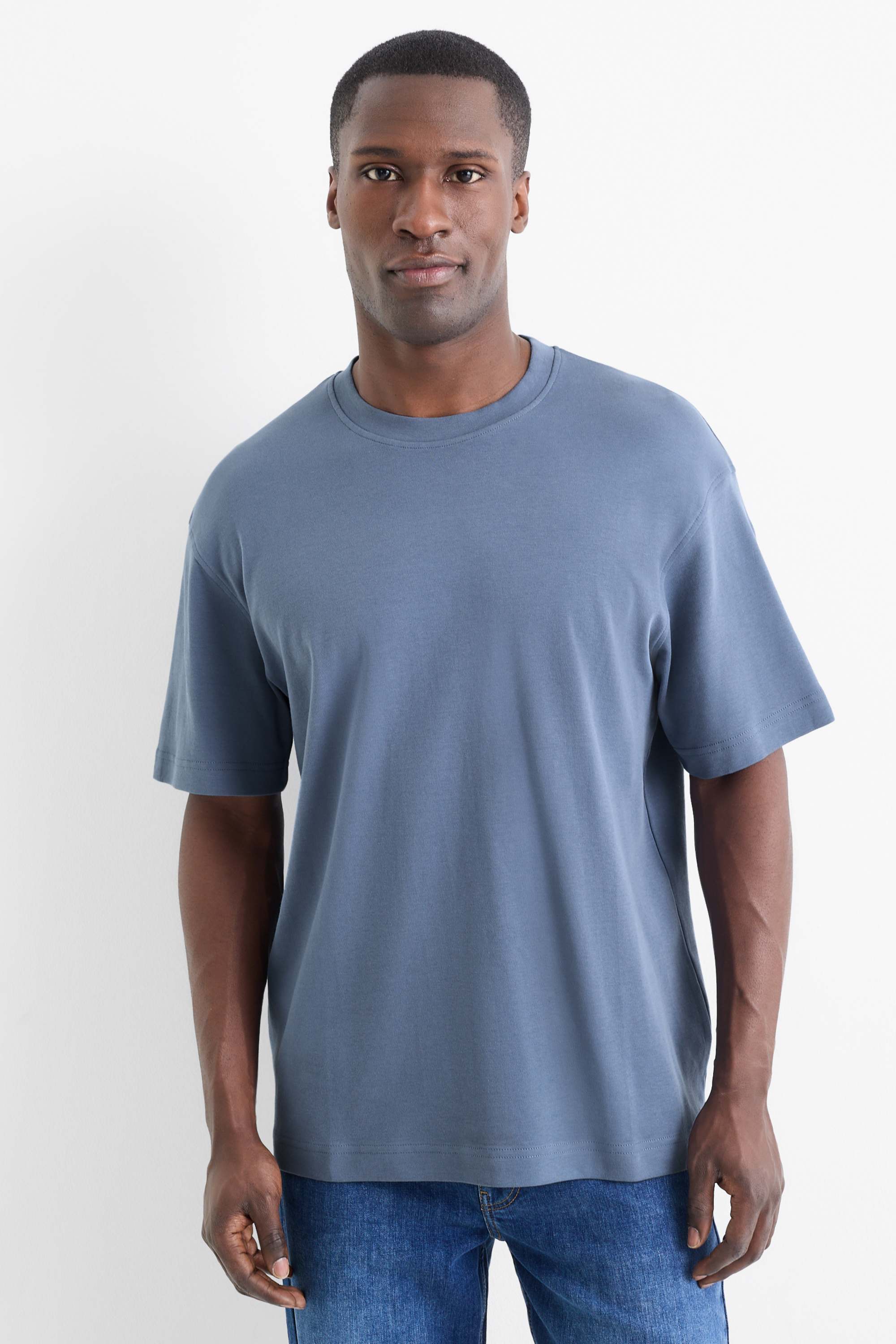 T-shirt - relaxed fit blue