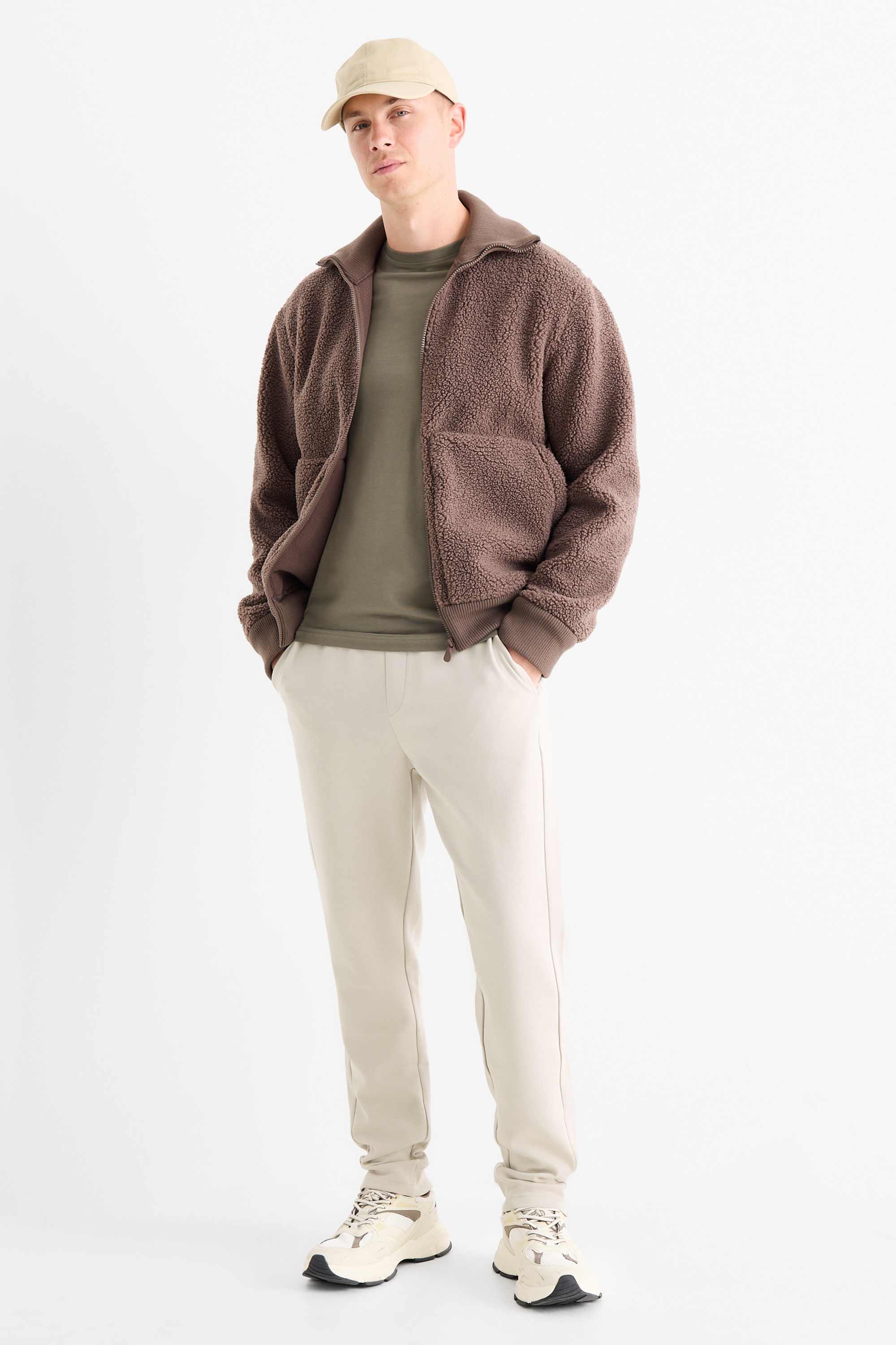 Joggers light beige