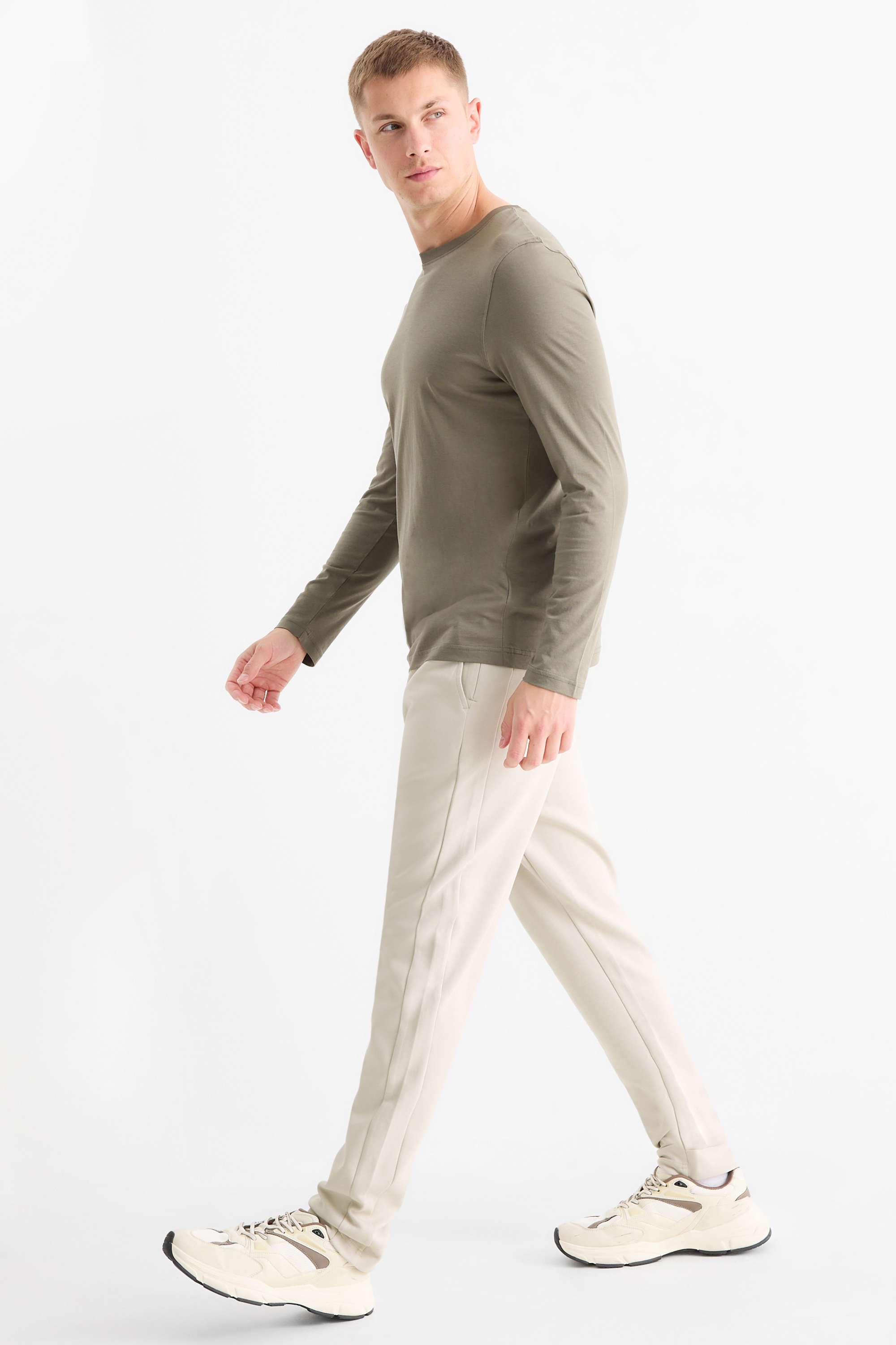 Joggers light beige