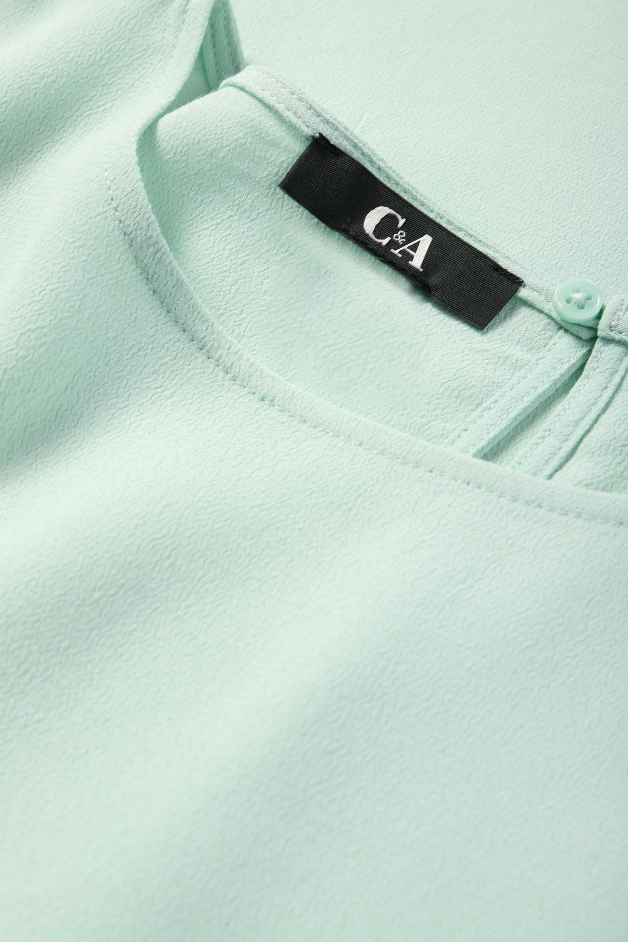Blouse mint green