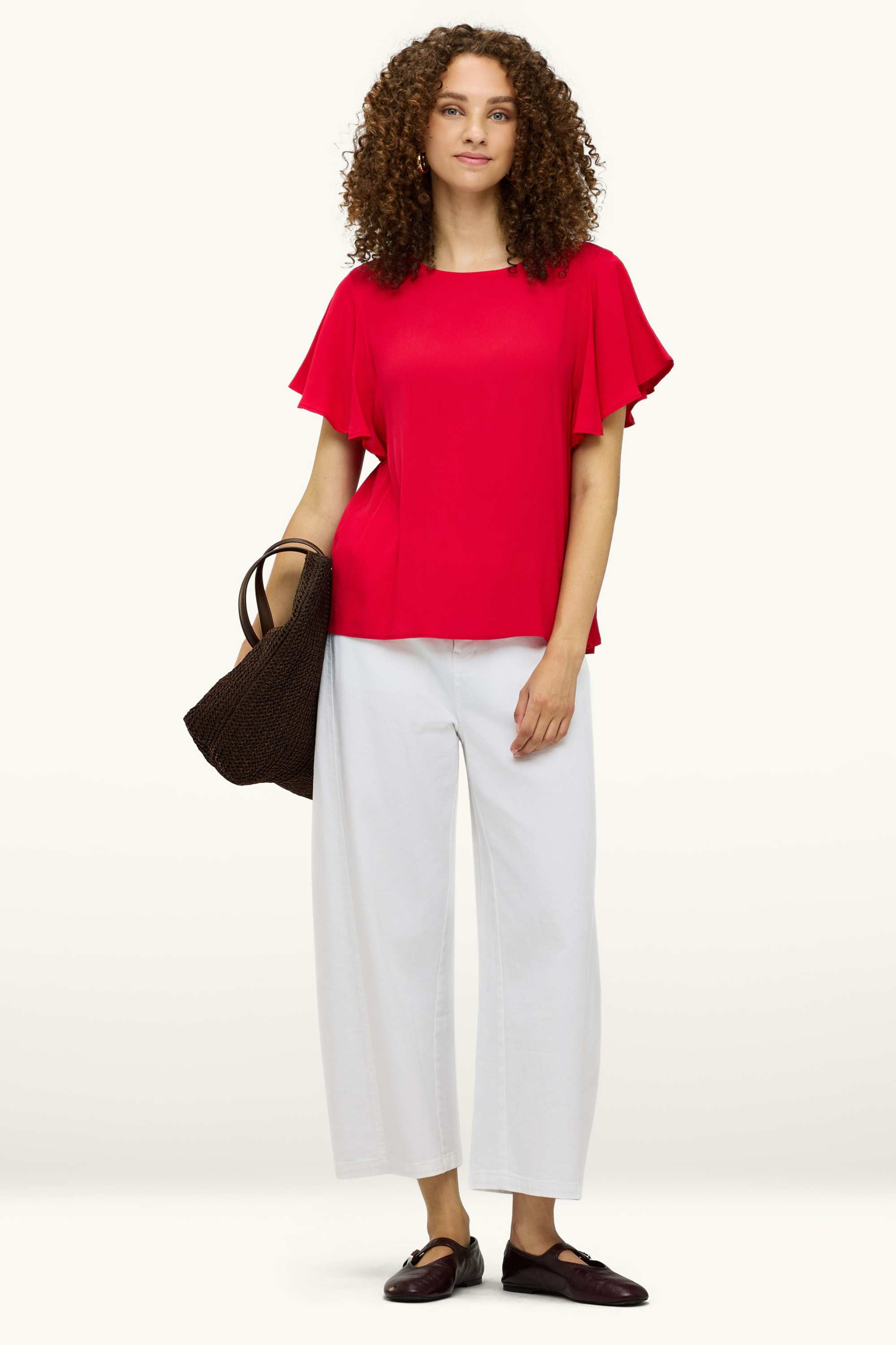 Blouse red